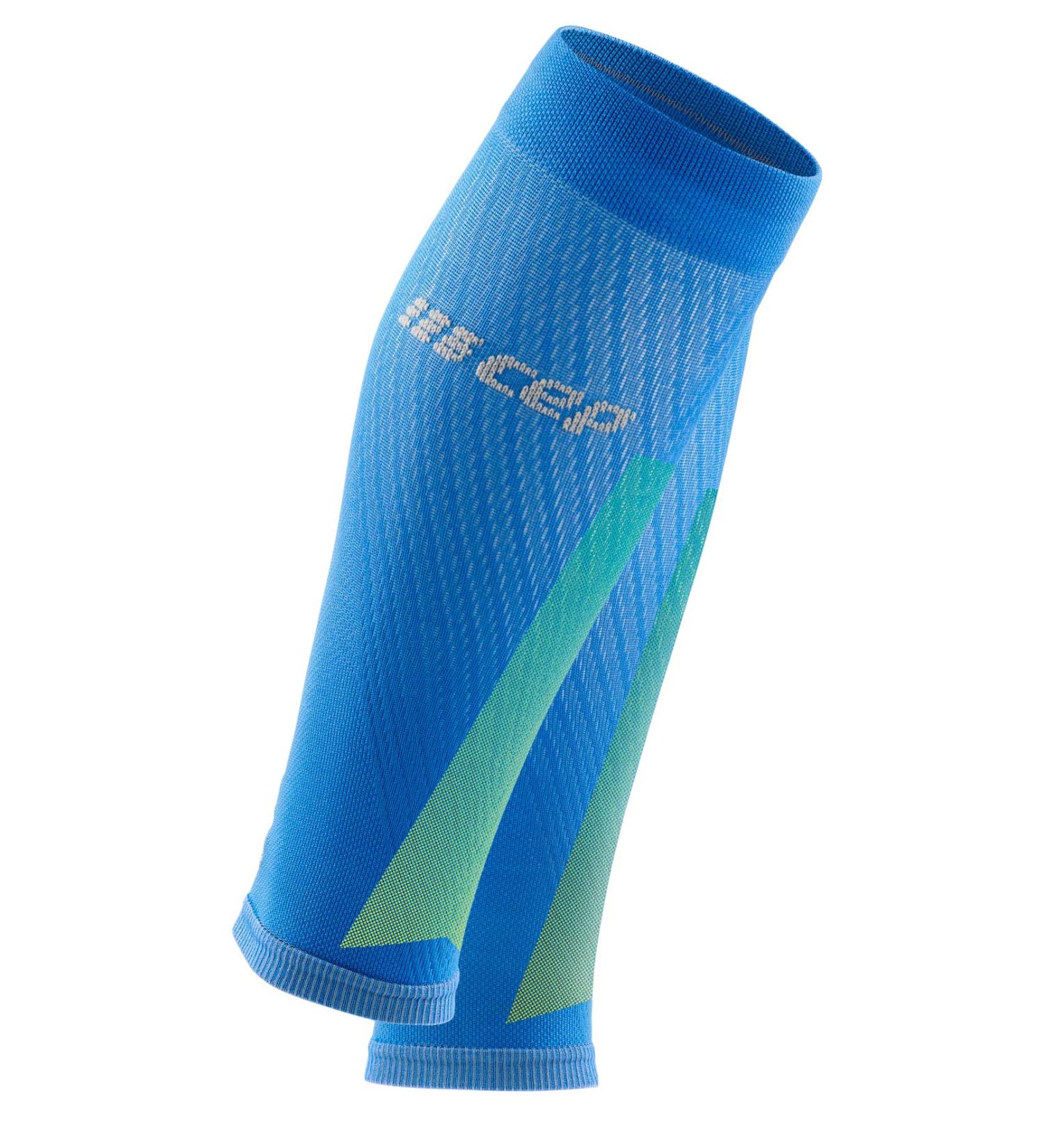 Buy CEP Ultralight Pro Compression Calf Sleeves for Women | Cyan/Light Grey | Size II - Best Compression Calf Leg Warmers for Performance & Recovery - Buy Online on SooperMarket.com