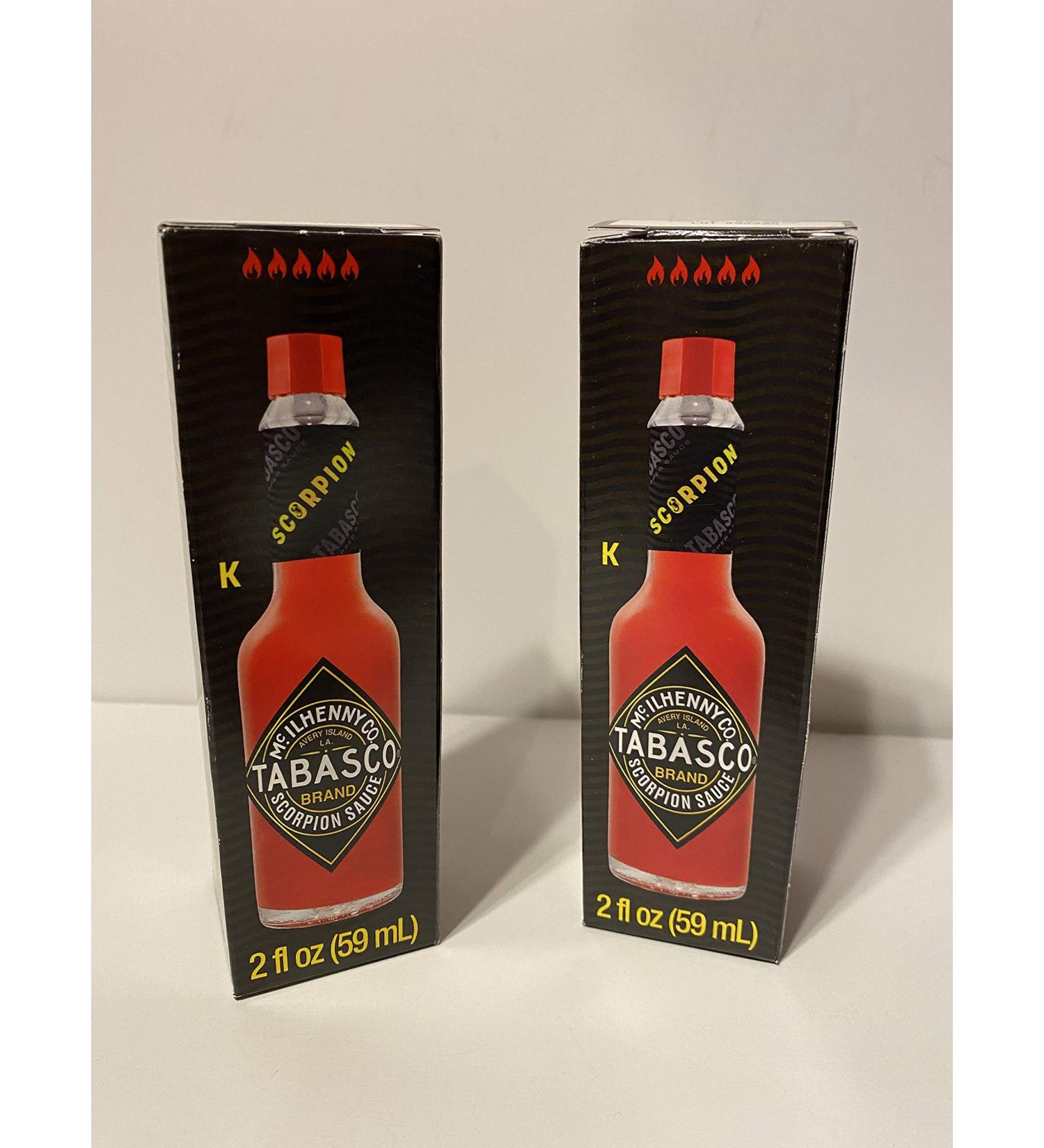Tabasco Scorpion Sauce 2 fl. oz. Two Pack - Spicy Hot Sauce Duo - 2 Fl Oz (Pack of 2) - Buy Online on SooperMarket.com