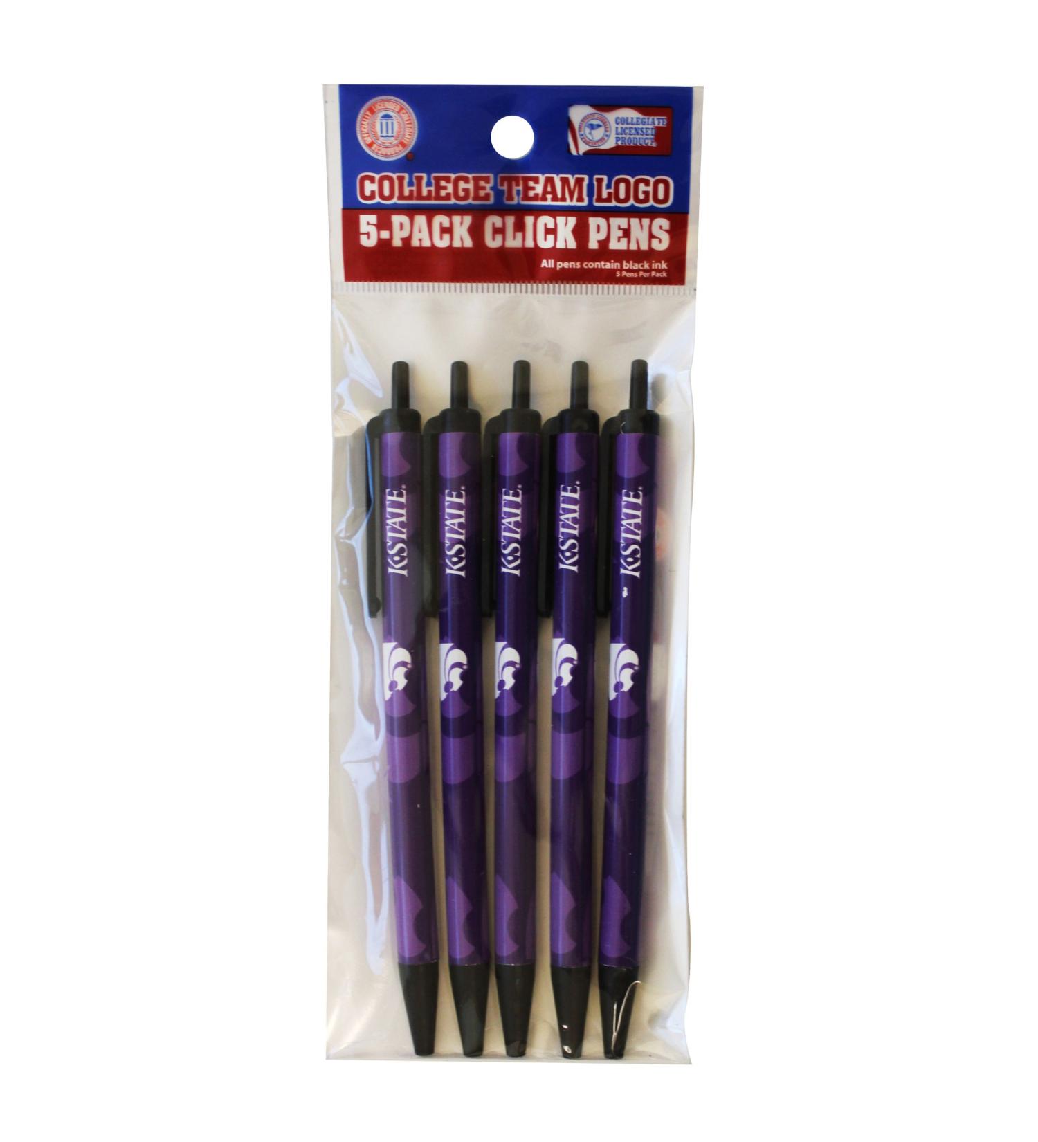 NCAA Kansas State Wildcats Disposable Click Pens