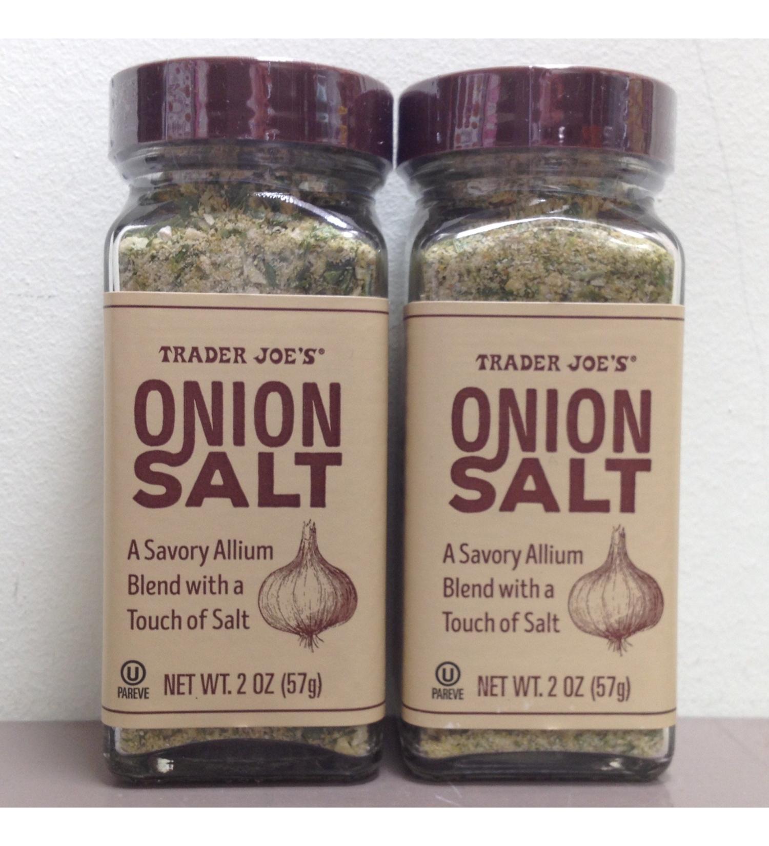 Trader Joe's Onion Salt - Pack of 2 | Premium Seasoning Blend - Buy Online on SooperMarket.com