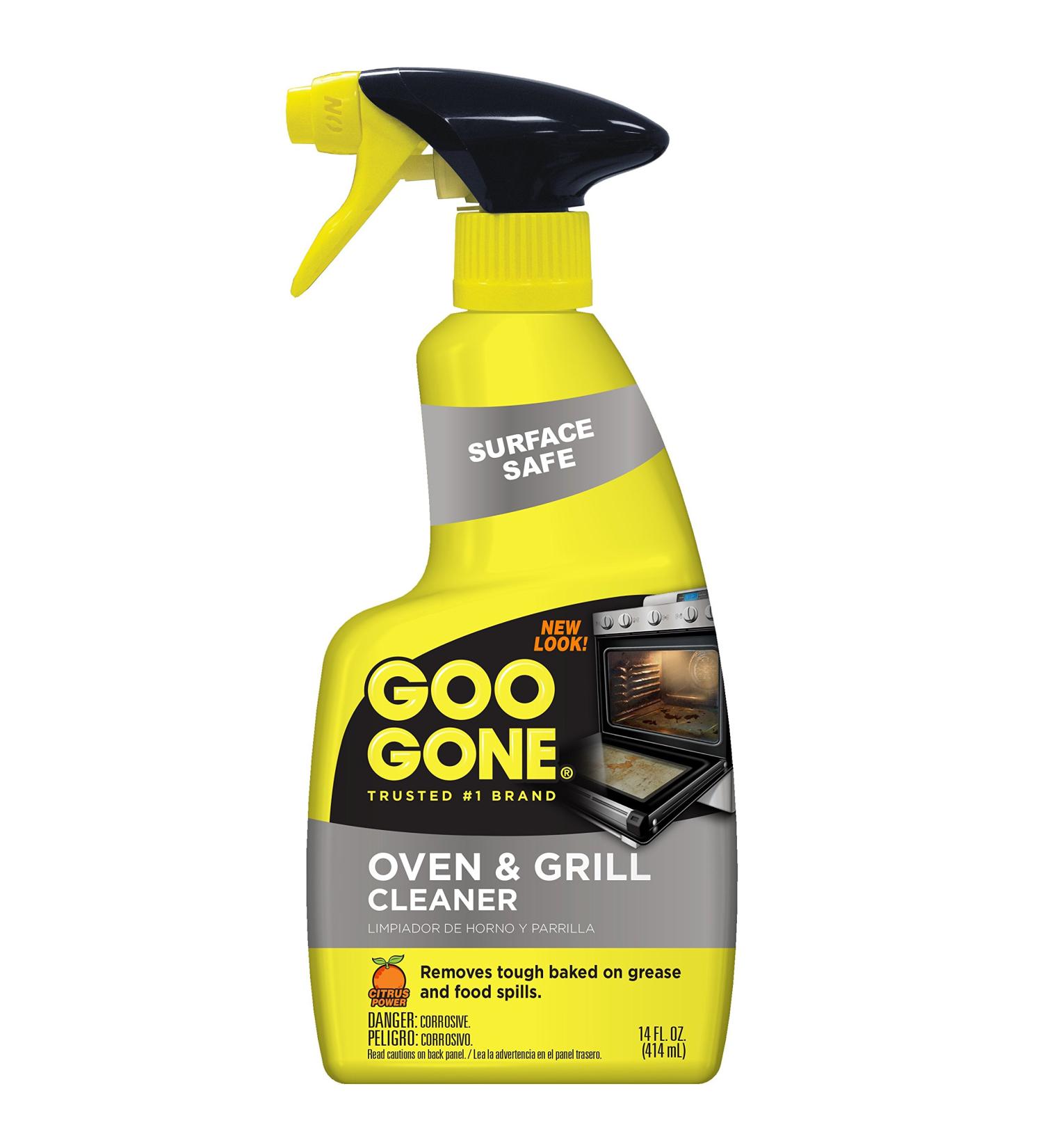 Goo Gone Oven and Grill Cleaner - 14oz - Removes Tough Baked-On Grease - Surface Safe - 1 Pack - Buy Online on SooperMarket.com