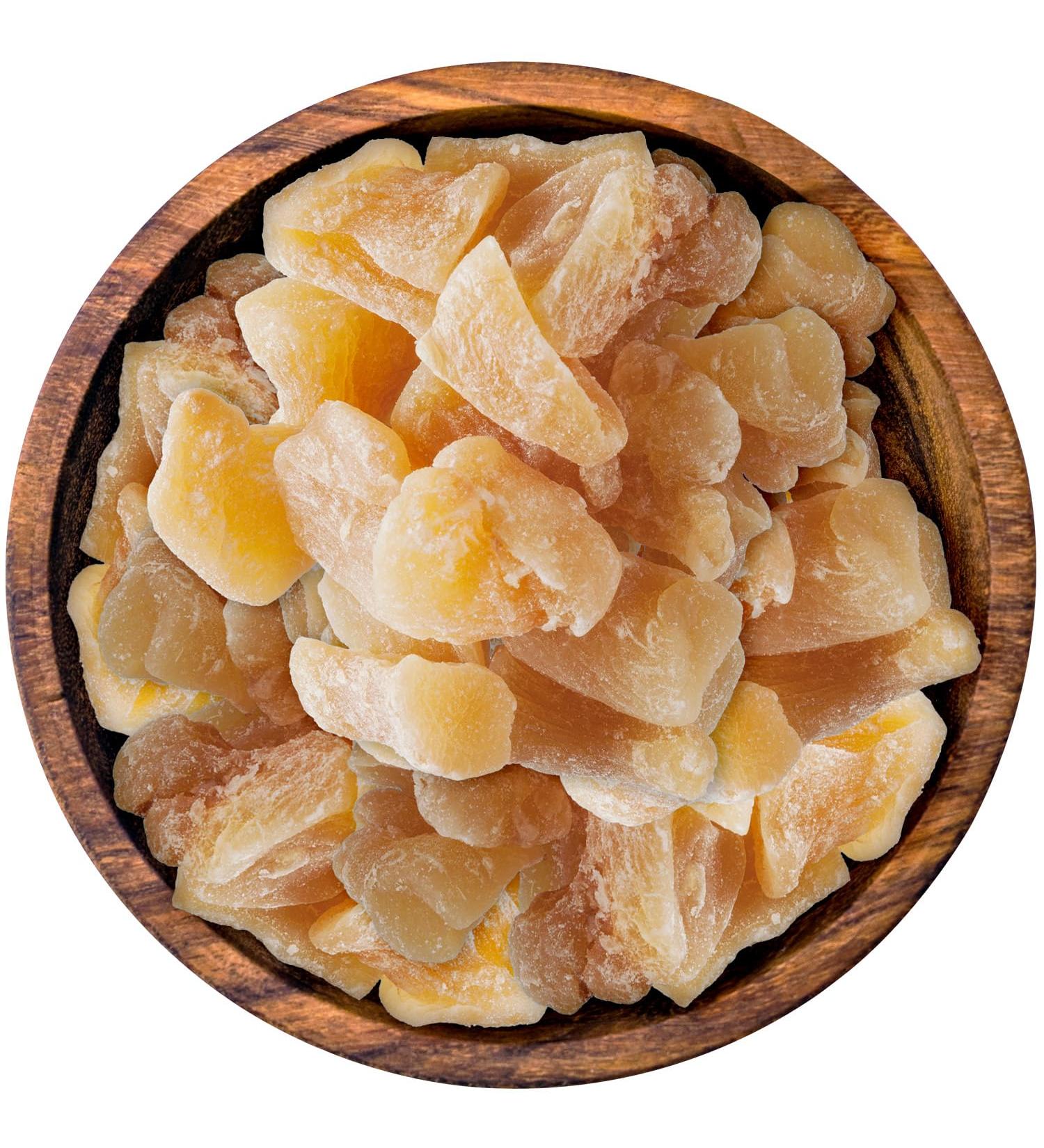 Bremer Gew rzhandel ginger pieces hot with fructose sweet and spicy in taste delicious snack 1kg 1 kg (1 pack)