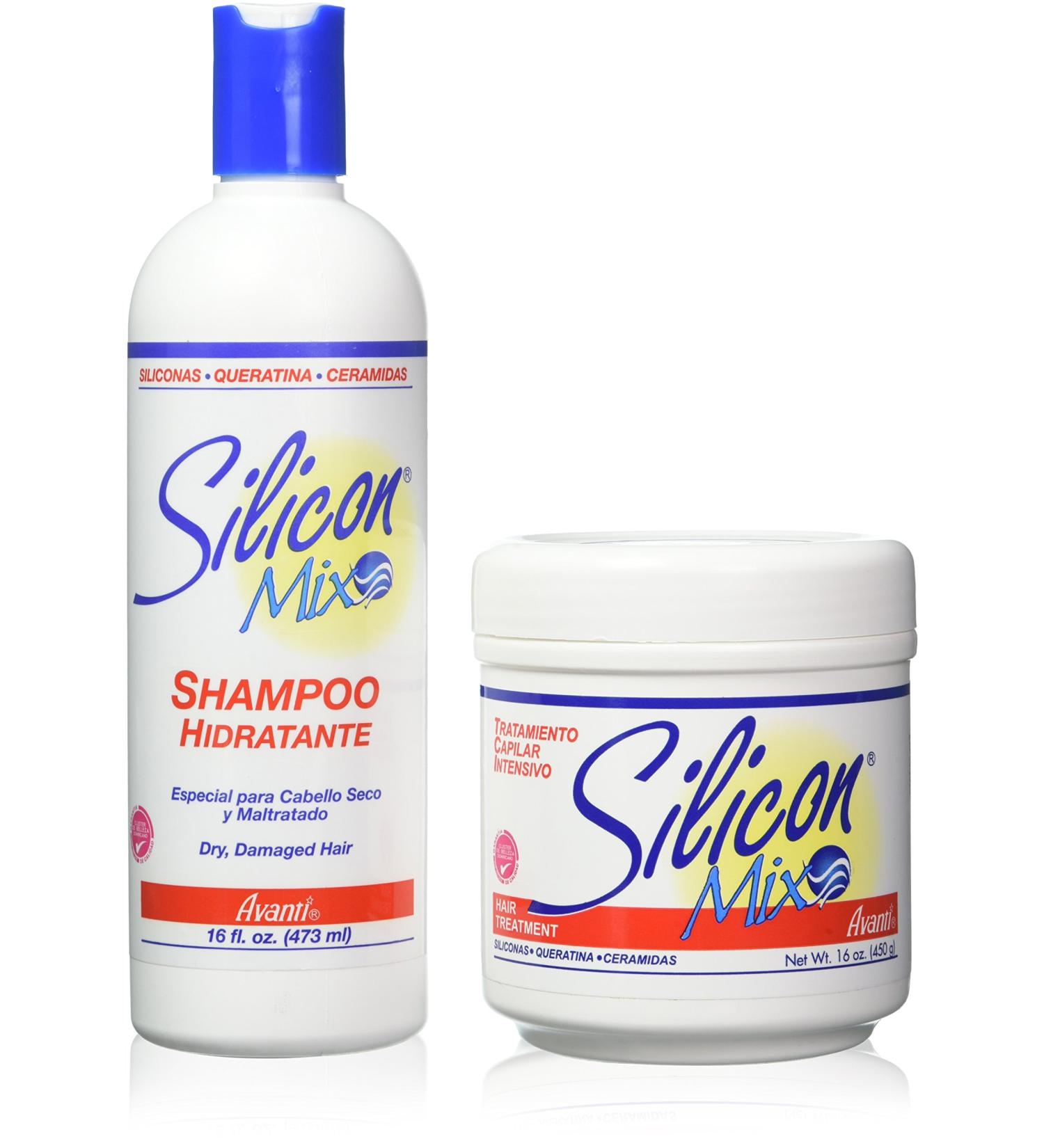 Silicon mix hair treatment and shampoo 16 ounce