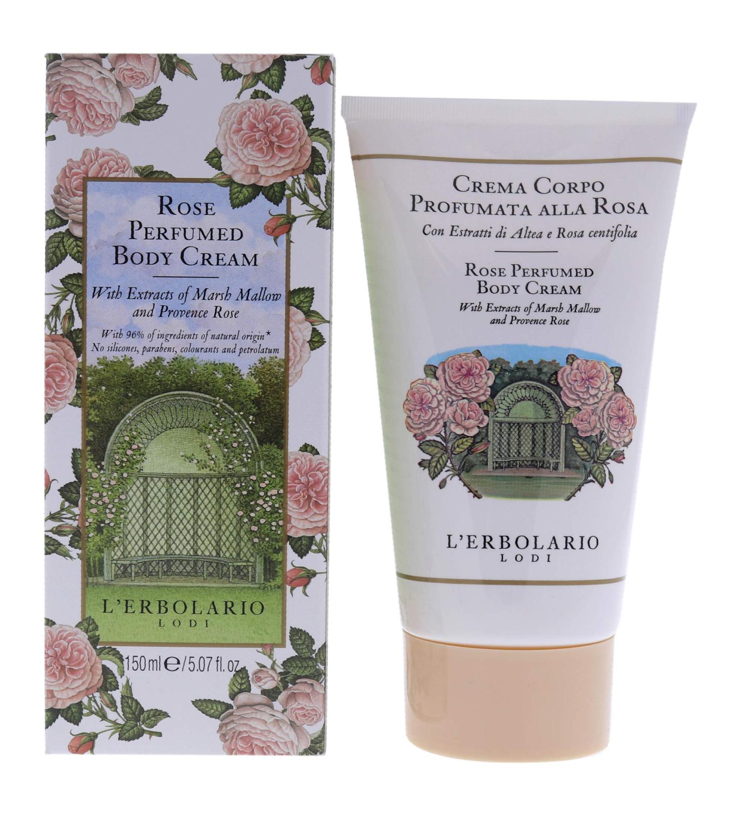 L'Erbolario Rose Body Cream 1 pack (1 x 150 ml)