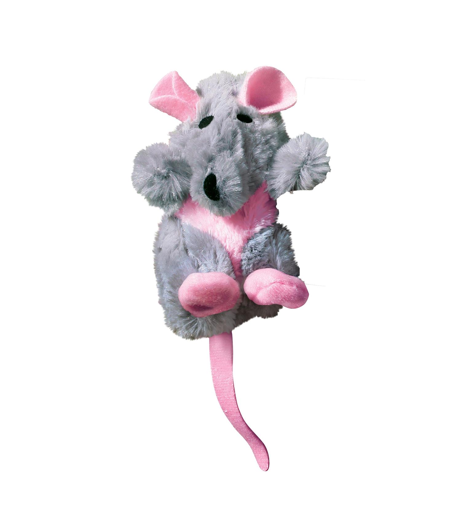 KONG Refillable Catnip Rat Cat Toy