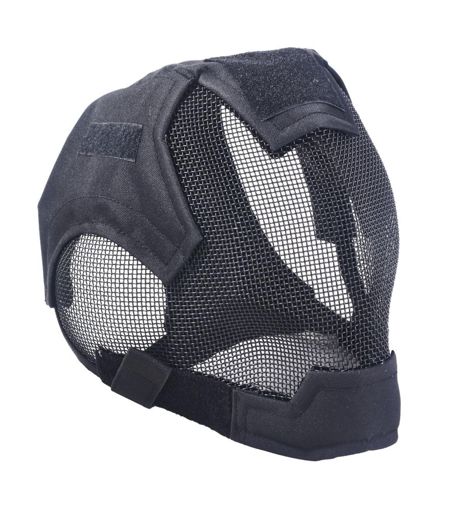 JustBBGuns Airsoft Full Face and Ear Protection Fencing Mask - Buy Online on SooperMarket.com
