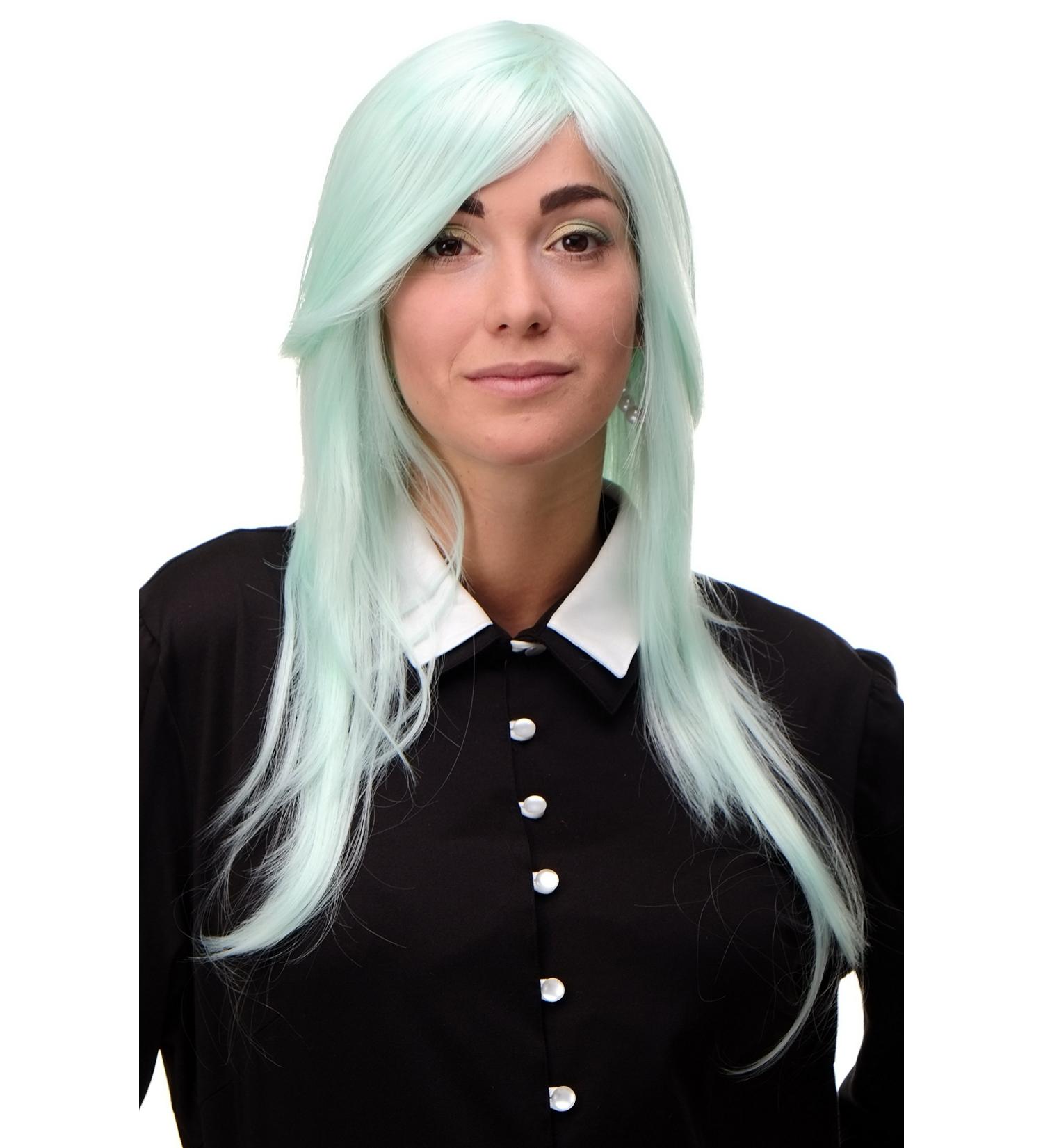 WIG ME UP - Long Green Turquoise Layered Wig 75cm | Buy Stylish Wigs Online - Buy Online on SooperMarket.com