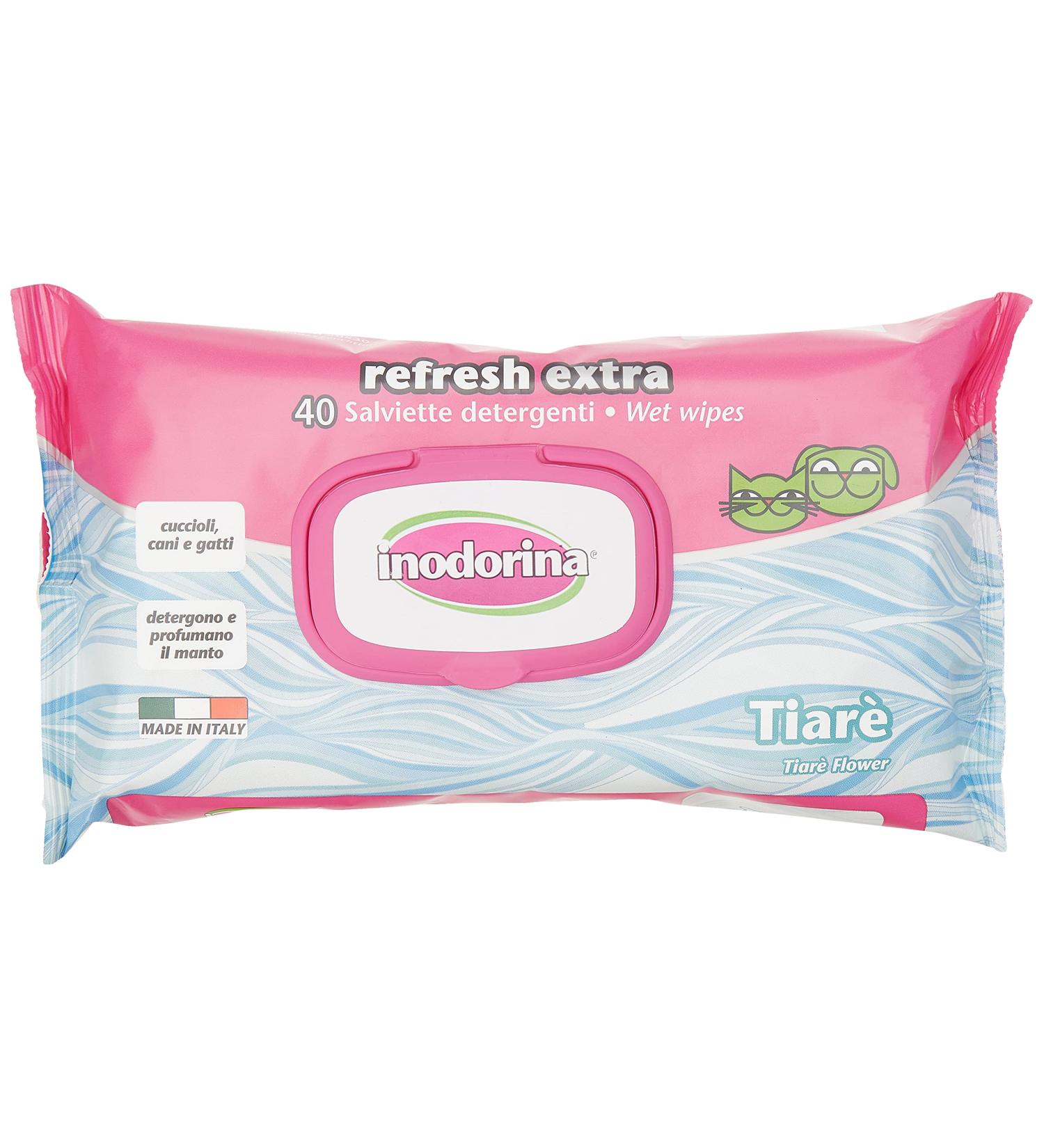 INODORINA Dog Hygiene Additional Towels - Floral Tiare Scented Perfect for International Shipping - Buy Online on SooperMarket.com