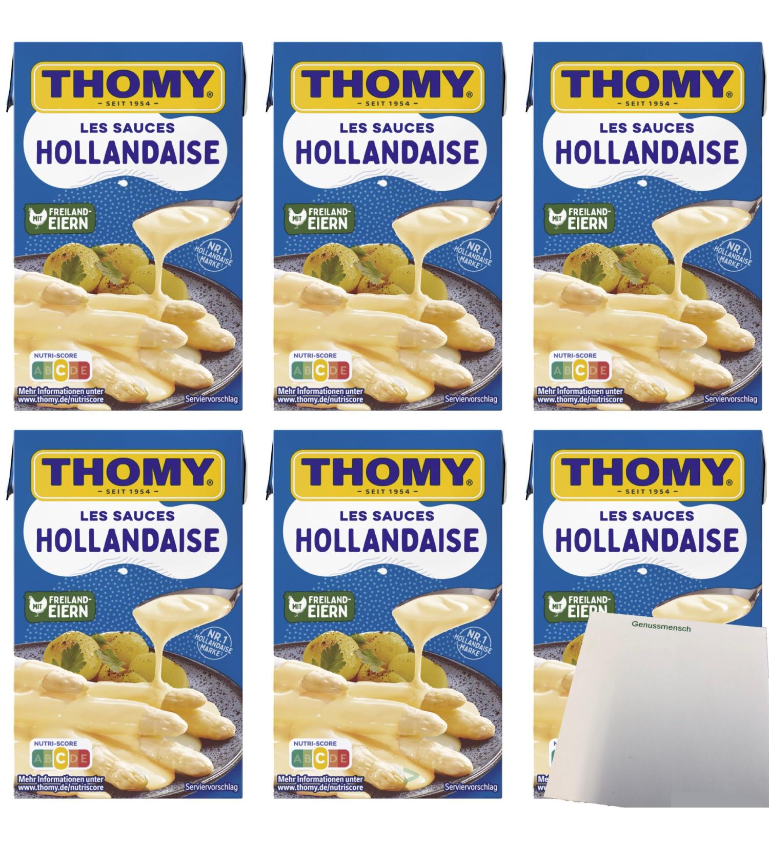 Thomy Les Sauce Hollandaise 6-Pack (6x250ml) | International Shipping Available - Buy Online on SooperMarket.com