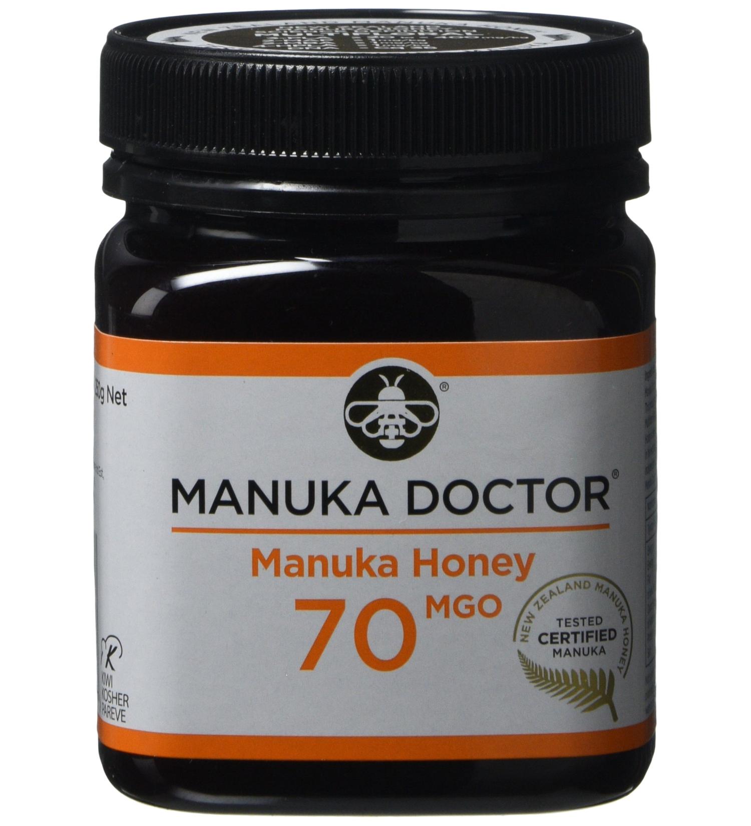 Manuka Doctor 70 MGO Manuka Honey 250 g - Buy Online on SooperMarket.com