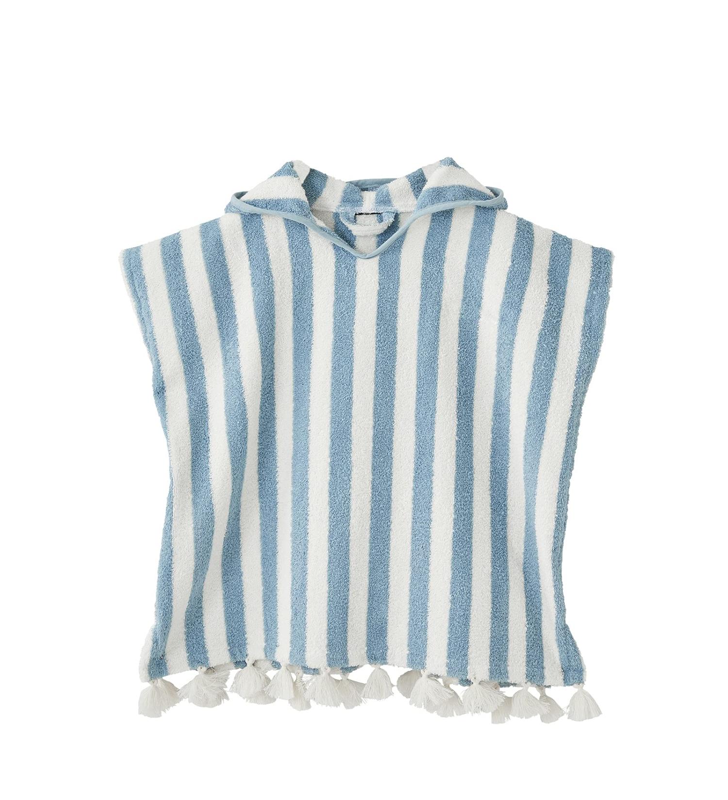 Vertbaudet ko-Tex Baby Bath Poncho 24/36M(86/94) Blue