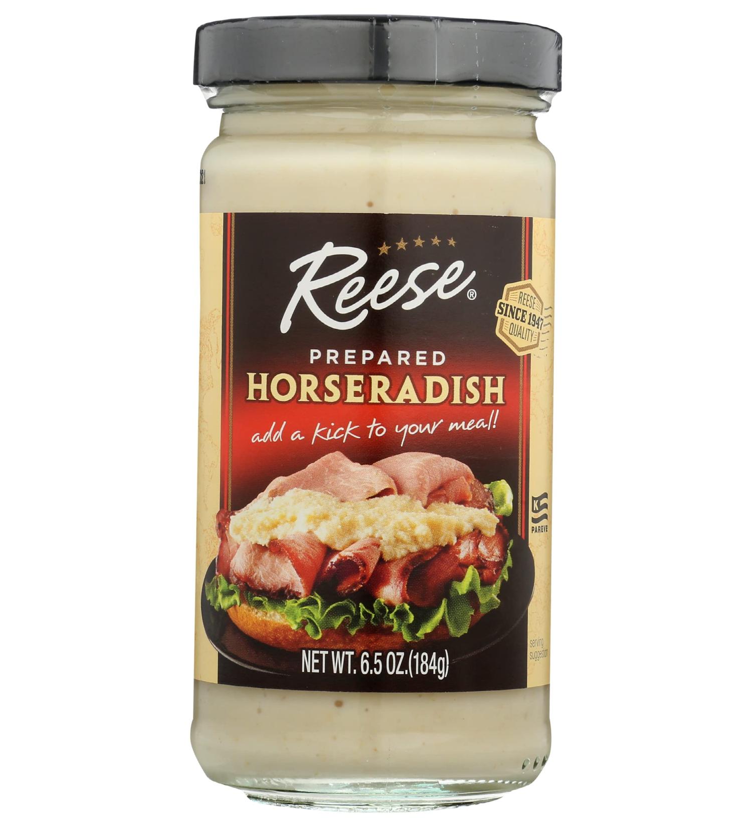 Reese Horseradish 6.5 oz - Premium Spicy Condiment for Delicious Dishes - Buy Online on SooperMarket.com
