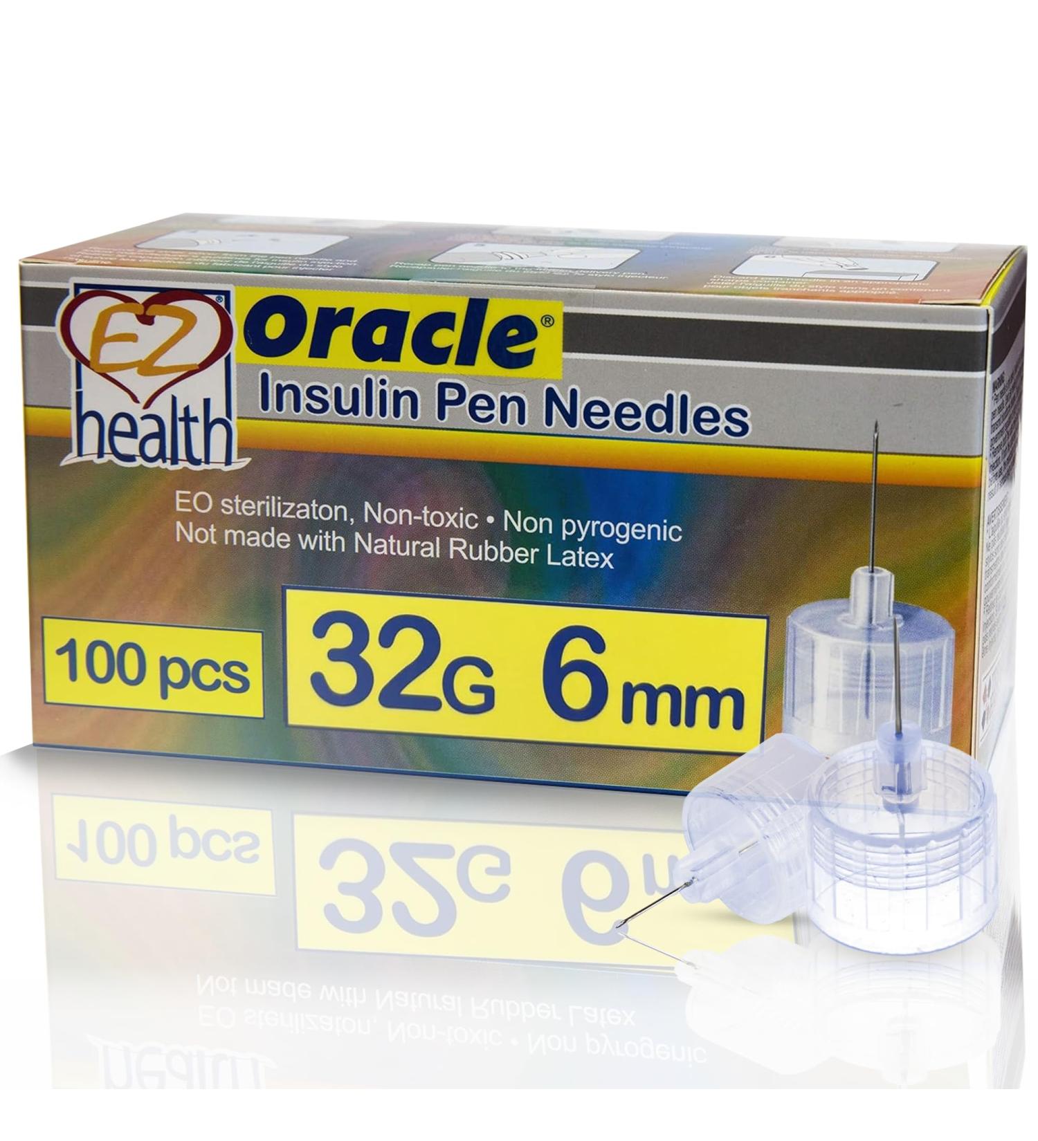 Oracle Insulin Pen Needles 32G 6mm - Buy Online on SooperMarket.com