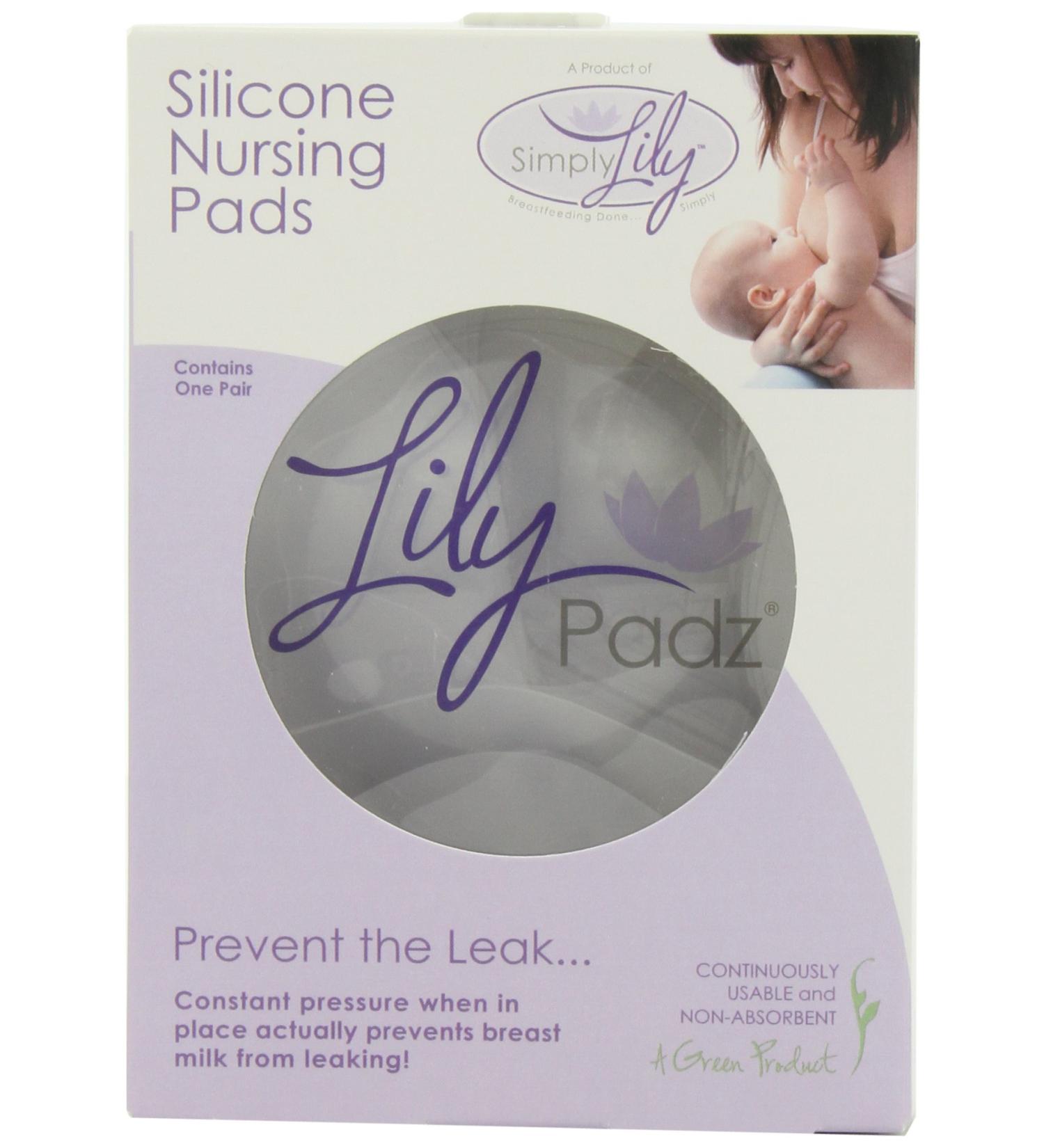 LilyPadz Reusable Silicone Nursing Pads - Regular Size (1 Pair) - Buy Online on SooperMarket.com