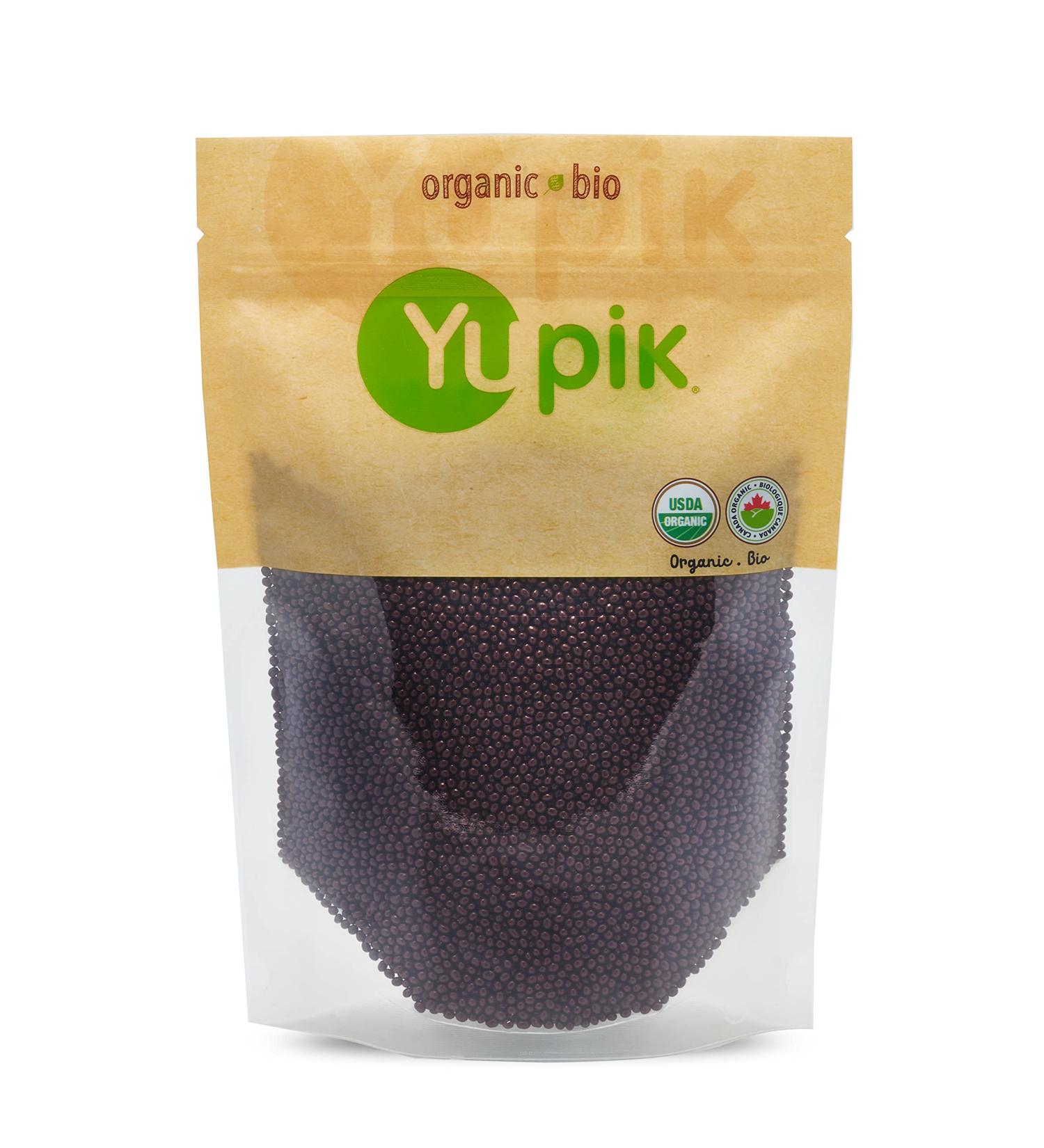 Yupik Organic 70% Pure Dark Chocolate Chia Seeds 1 lb - Vegan, GMO-Free, Vegetarian & Gluten-Free - Buy Online on SooperMarket.com