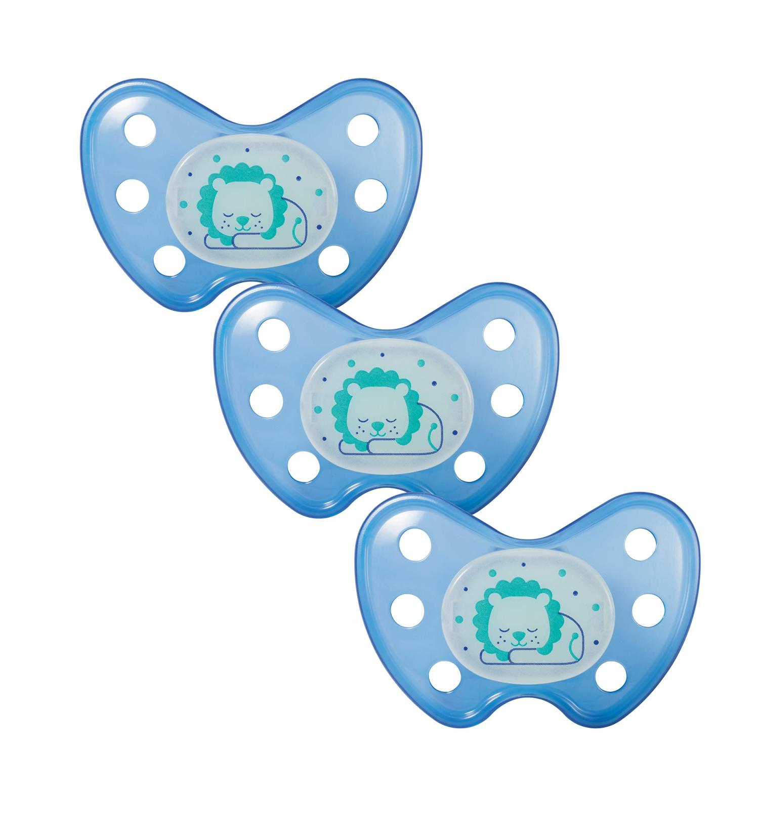Dentistar Silikon Night Schnuller Set - Size 3 (14+ Months) | Luminous & Dental-Friendly | Made in Germany - Buy Now! - Buy Online on SooperMarket.com