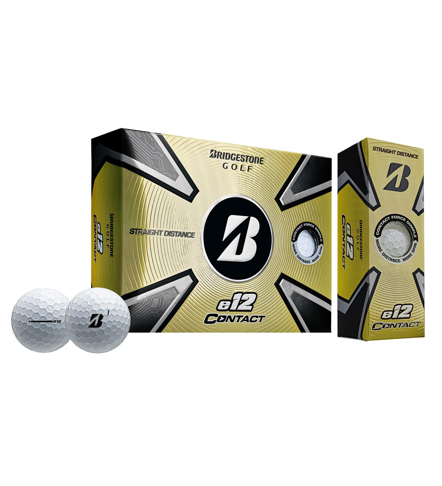 2023 Bridgestone e12 Contact Golf Balls White - New Style | Buy Now - Buy Online on SooperMarket.com