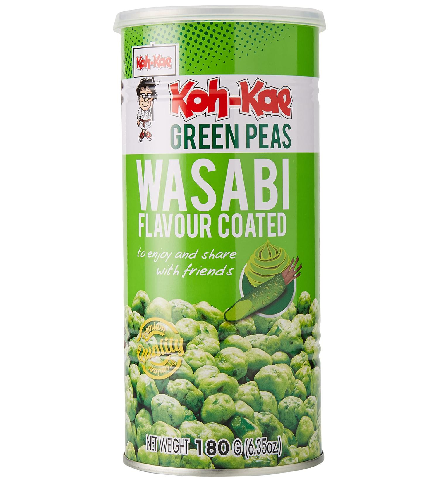 KOH-KAE Wasabi Coated Green Peas 180 g - Buy Online on SooperMarket.com