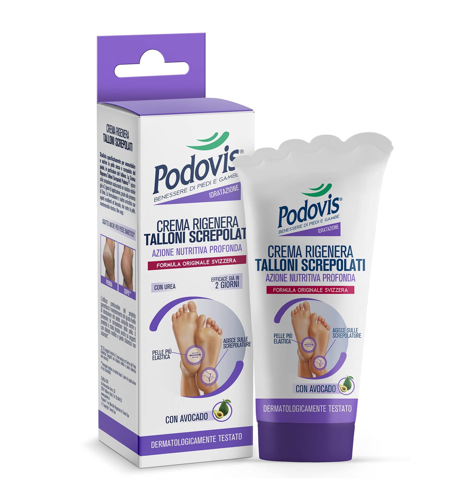 Podovis C/Talloni Screpolati 75 ml - Healing Cream for Cracked Heels | International Shipping Available - Buy Online on SooperMarket.com