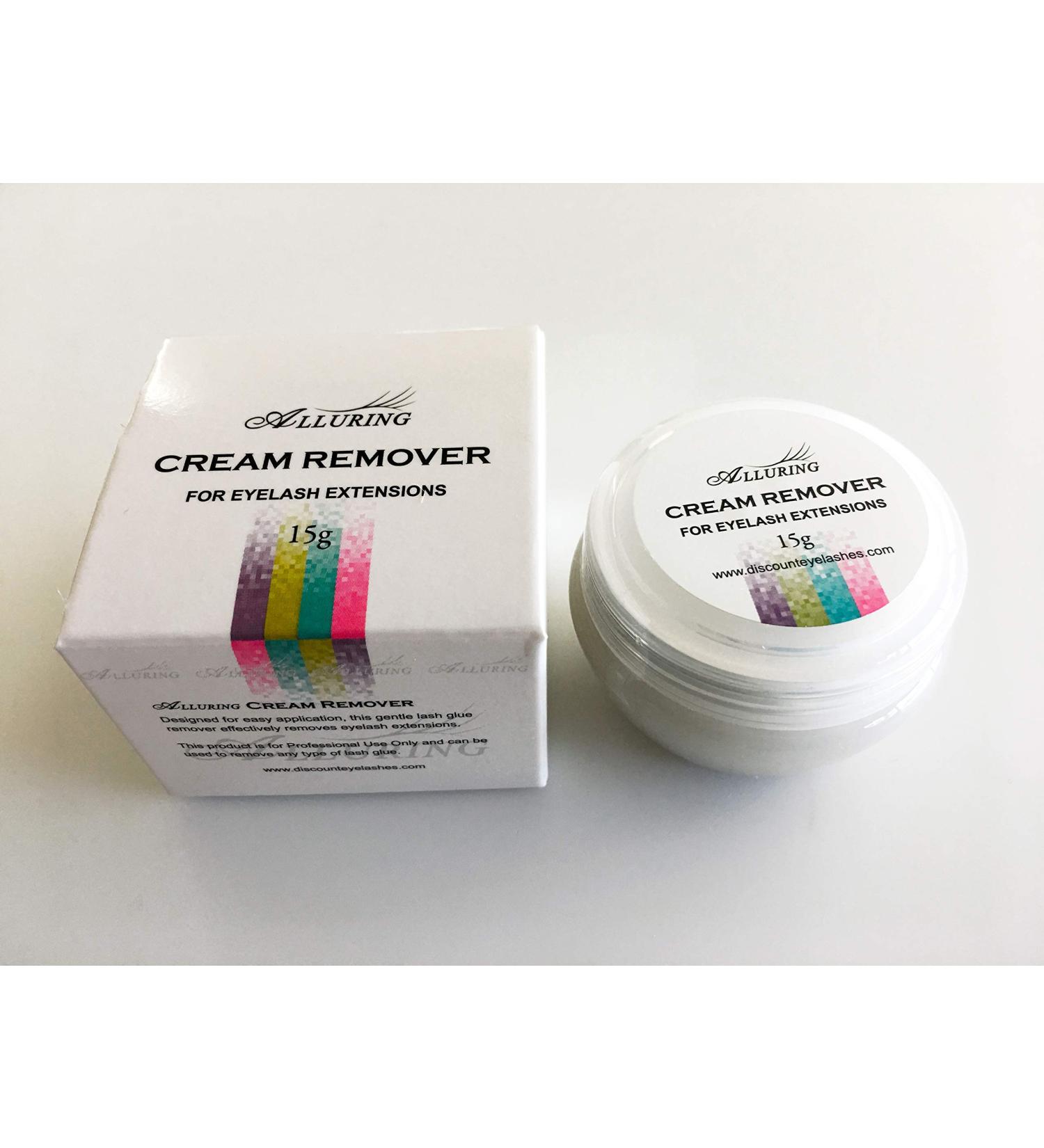 Alluring Cream Glue Remover for Eyelash Extension No Burn No Irritation