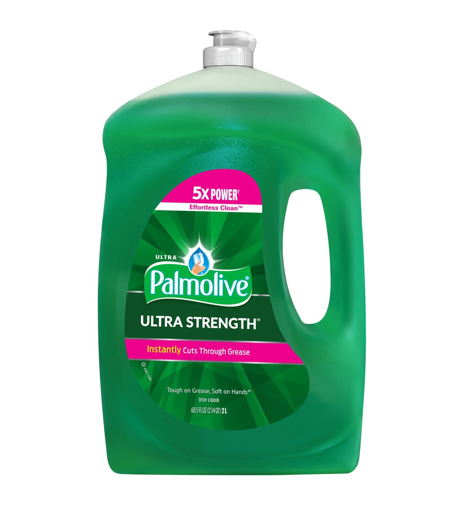 Palmolive Ultra Strength Liquid Dish Soap - Original Scent 68.5 oz | Best for Tough Grease | International Shipping Available - Buy Online on SooperMarket.com