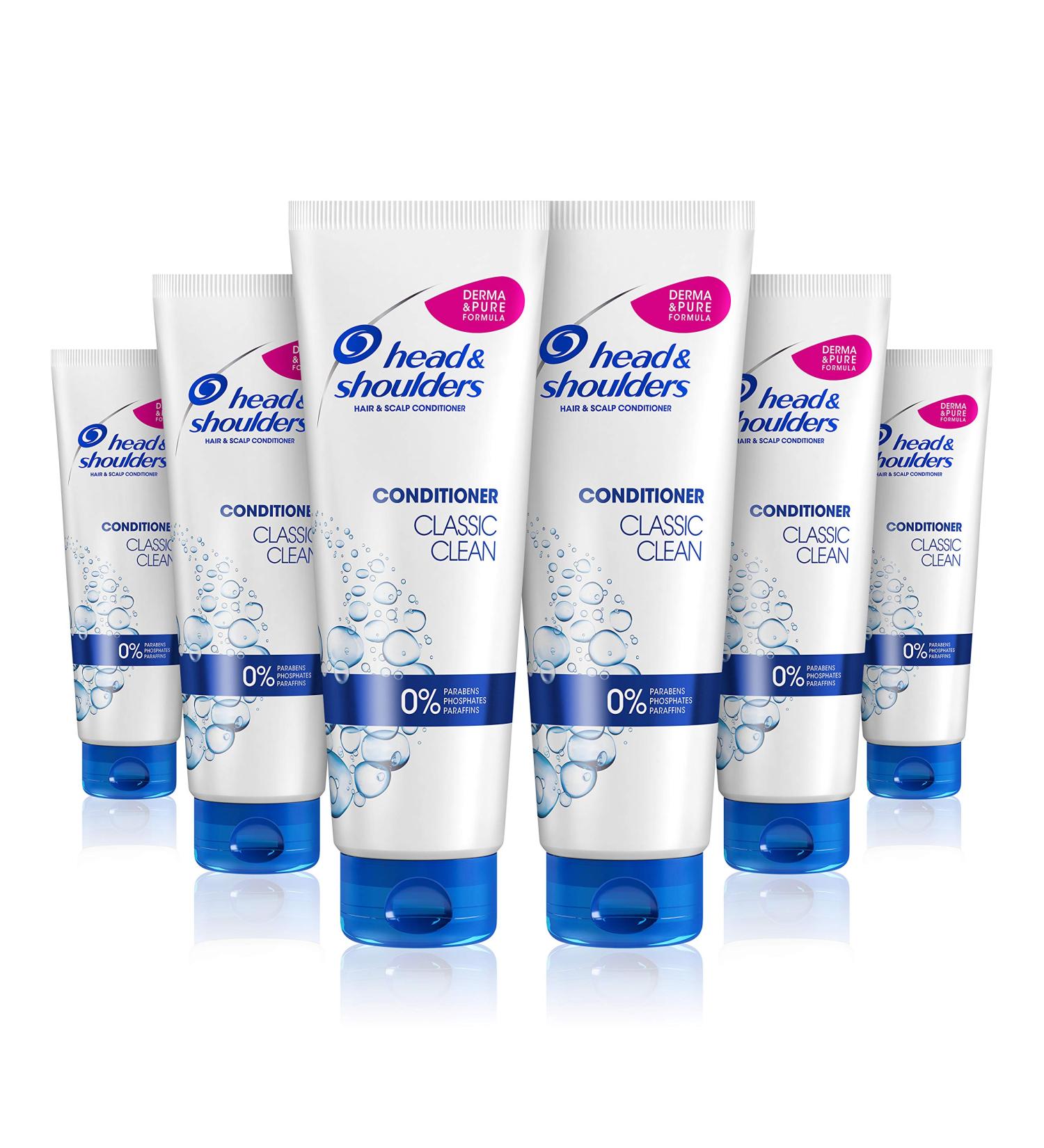 Buy Head & Shoulders Classic Anti-Dandruff Conditioner 275ml - Pack of 6 | International Shipping Available - Buy Online on SooperMarket.com