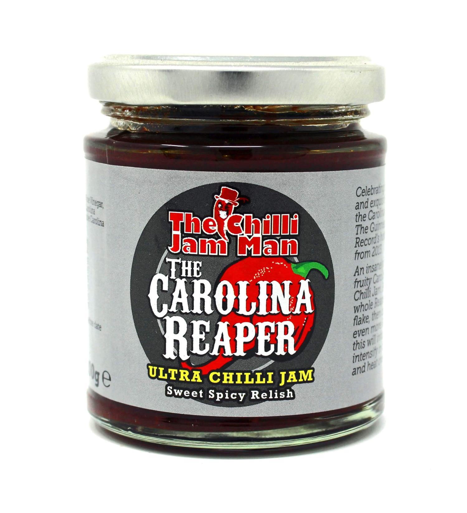 The Chilli Jam Man The Carolina Reaper Ultra Chilli Jam 200g