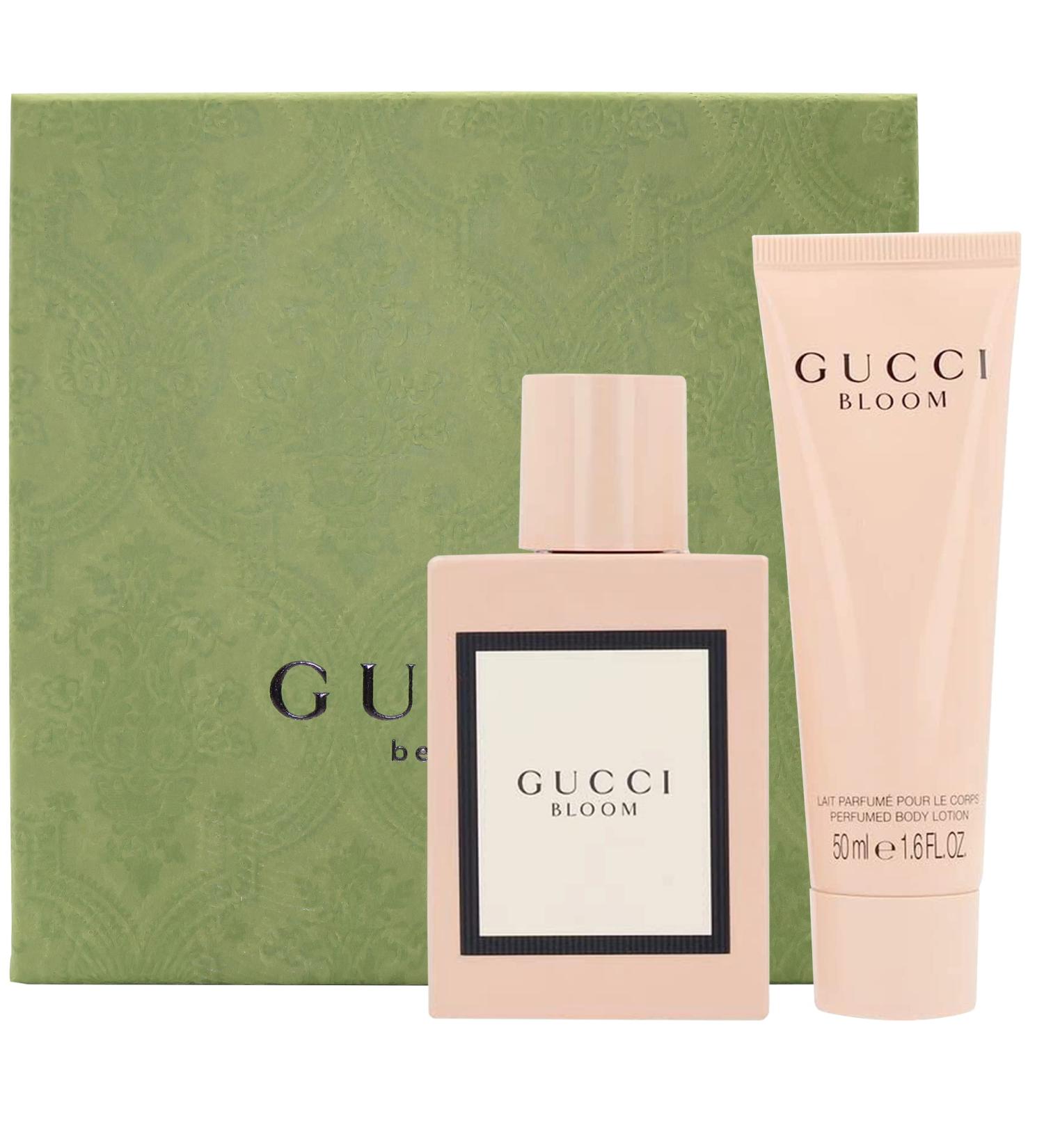 Gucci Bloom Eau De Parfum and Scented Lotion Gift Set Perfume for Women 1.6 oz and Perfumed Lotion for Women 1.6 oz 0.08 Fl Oz (Pack of 2) - Buy Online on SooperMarket.com