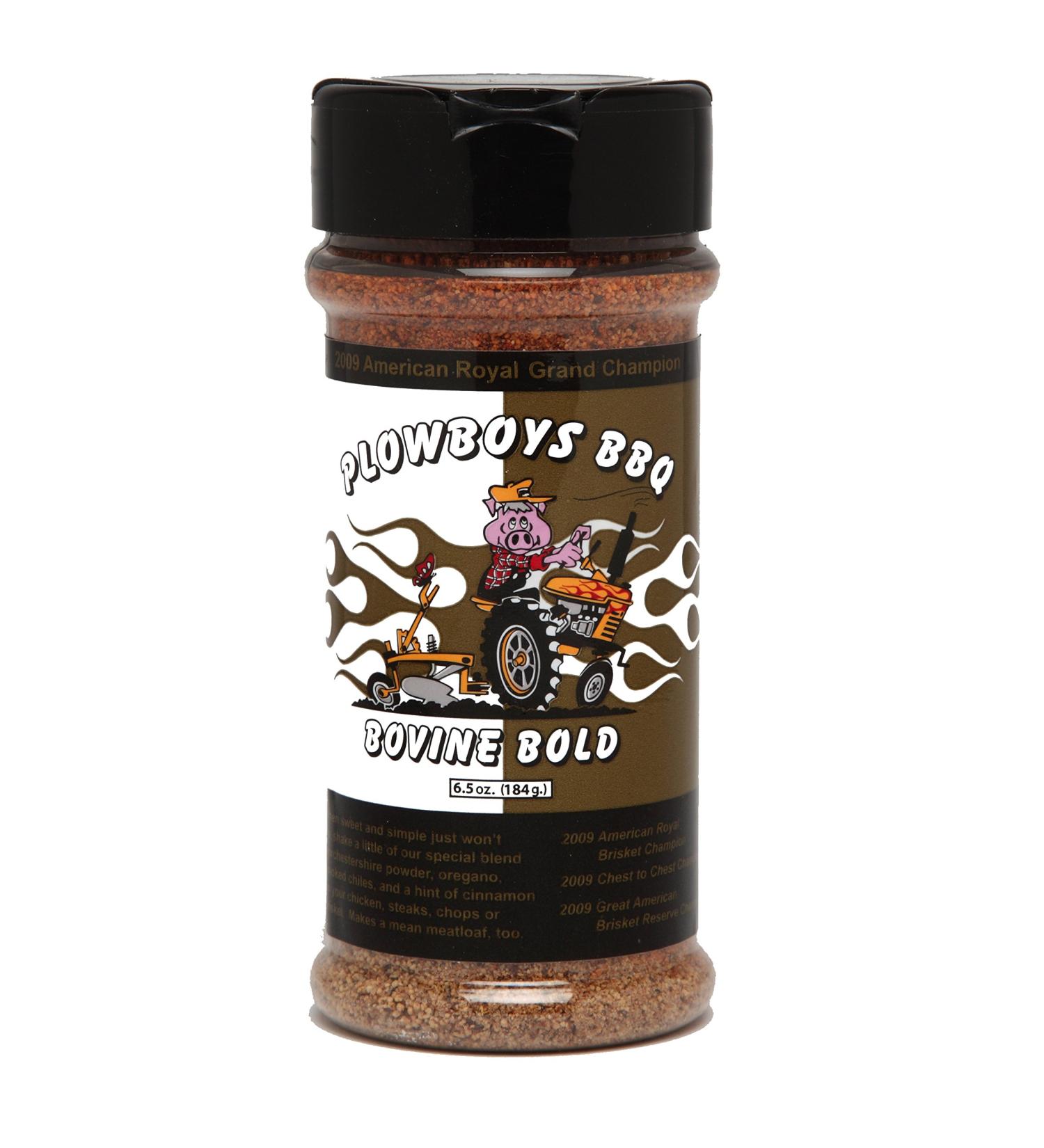 Plowboys BBQ 'Bovine Bold' Rub - 184g (6.5 oz)