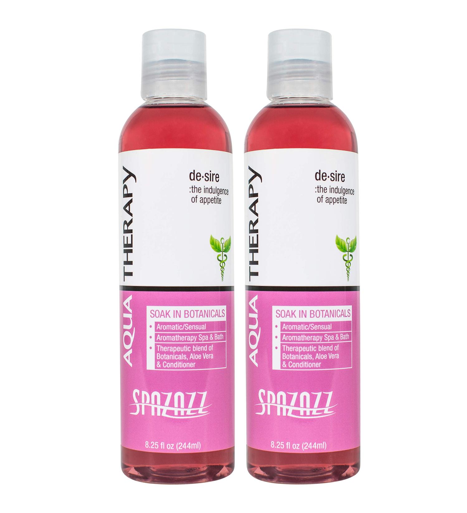 Spazazz Aqua Therapy de-sire Aromatic Stimulust Elixir (8.25 oz) (2 Pack)