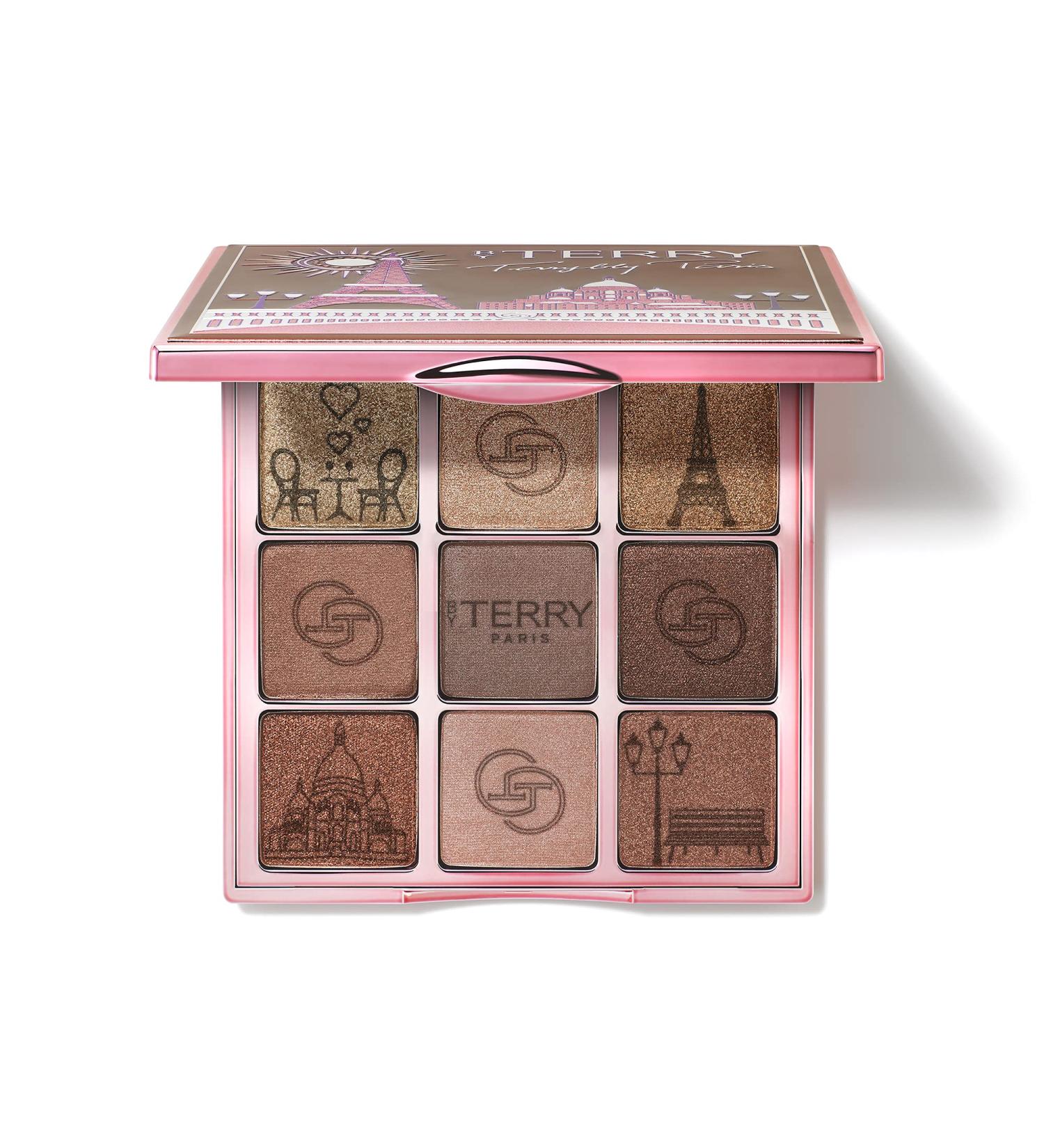 By Terry VIP Expert Eyeshadow Palette - N4 Bonjour Paris | 9 Matte & Metallic Shades | Vegan & Clean Formula - Buy Online on SooperMarket.com