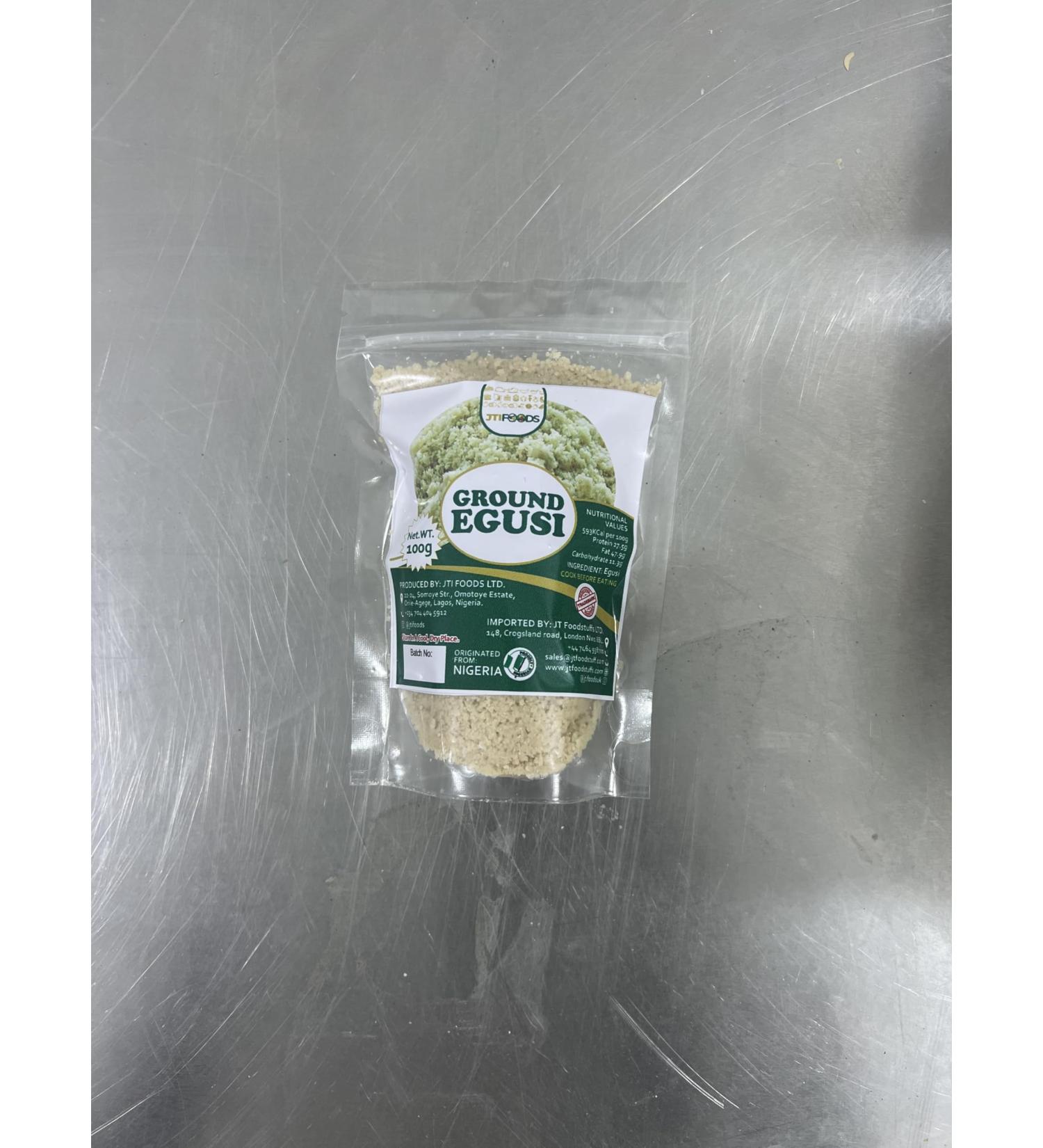 JTI Foods Grounded Egusi 100g