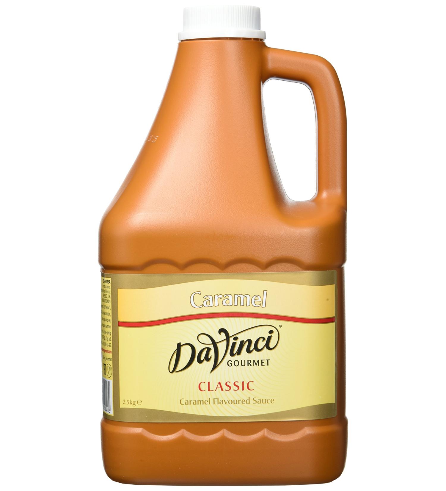 Da Vinci Gourmet Classic Caramel Sauce - 2.5 kg | Premium Quality Delicious Flavor for Baking & Beverages | International Shipping Available - Buy Online on SooperMarket.com