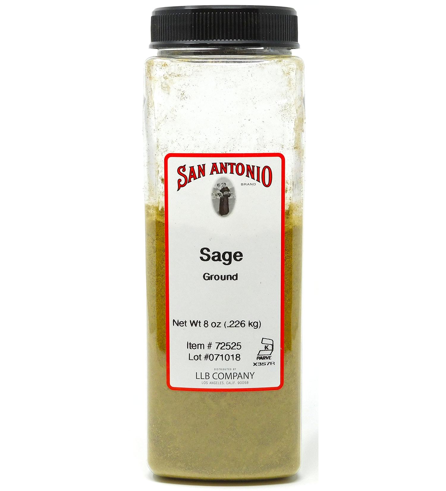 8 Ounce Premium Ground Sage Leaf Powder Bulk Size Seasoning Herb Spice