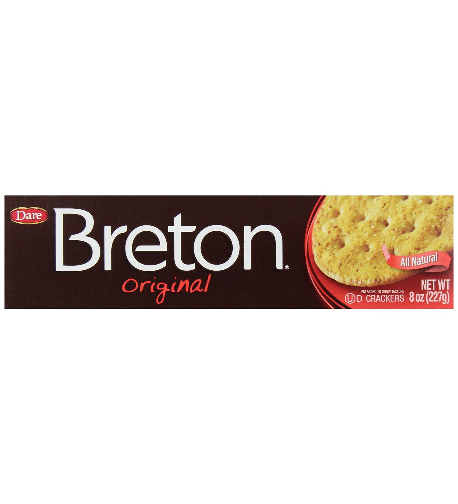 Dare Breton Crackers - 8 oz | Crunchy, Savory Snacks for Every Occasion - Buy Online on SooperMarket.com