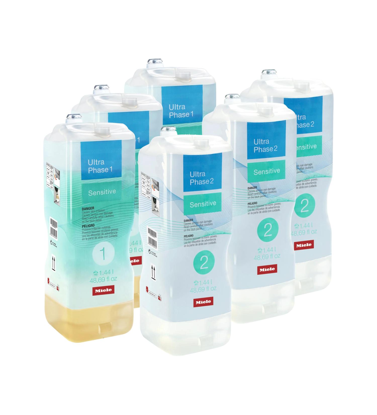 Miele UltraPhase Sensitive 6-Pack Detergent - 12389780