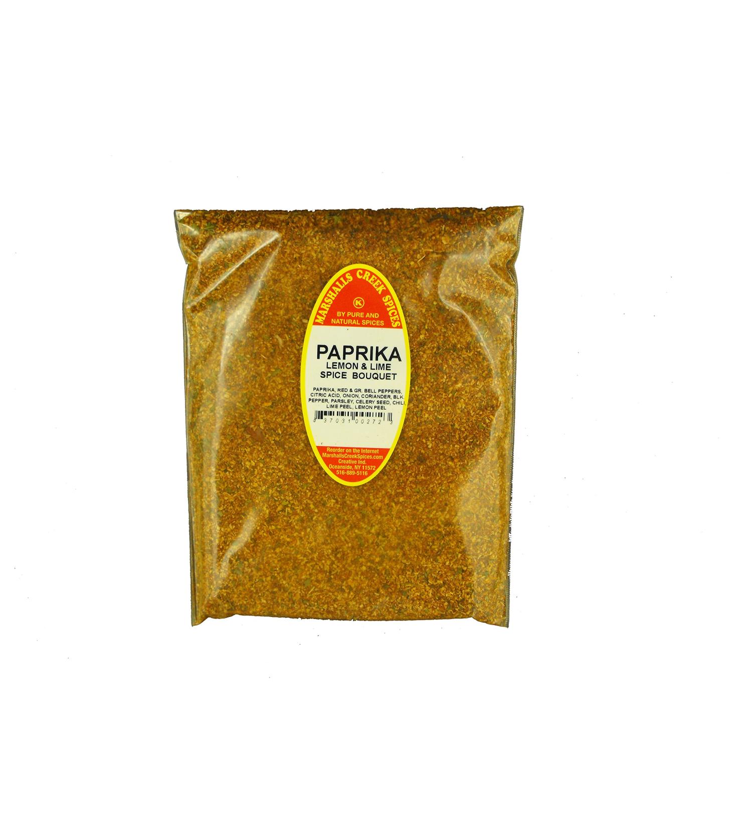 Marshalls Creek Spices Marshalls Creek Kosher Spices Paprika Lemon & Lime Spice Bouquet No Salt Refill 6 Oz 6 ounces