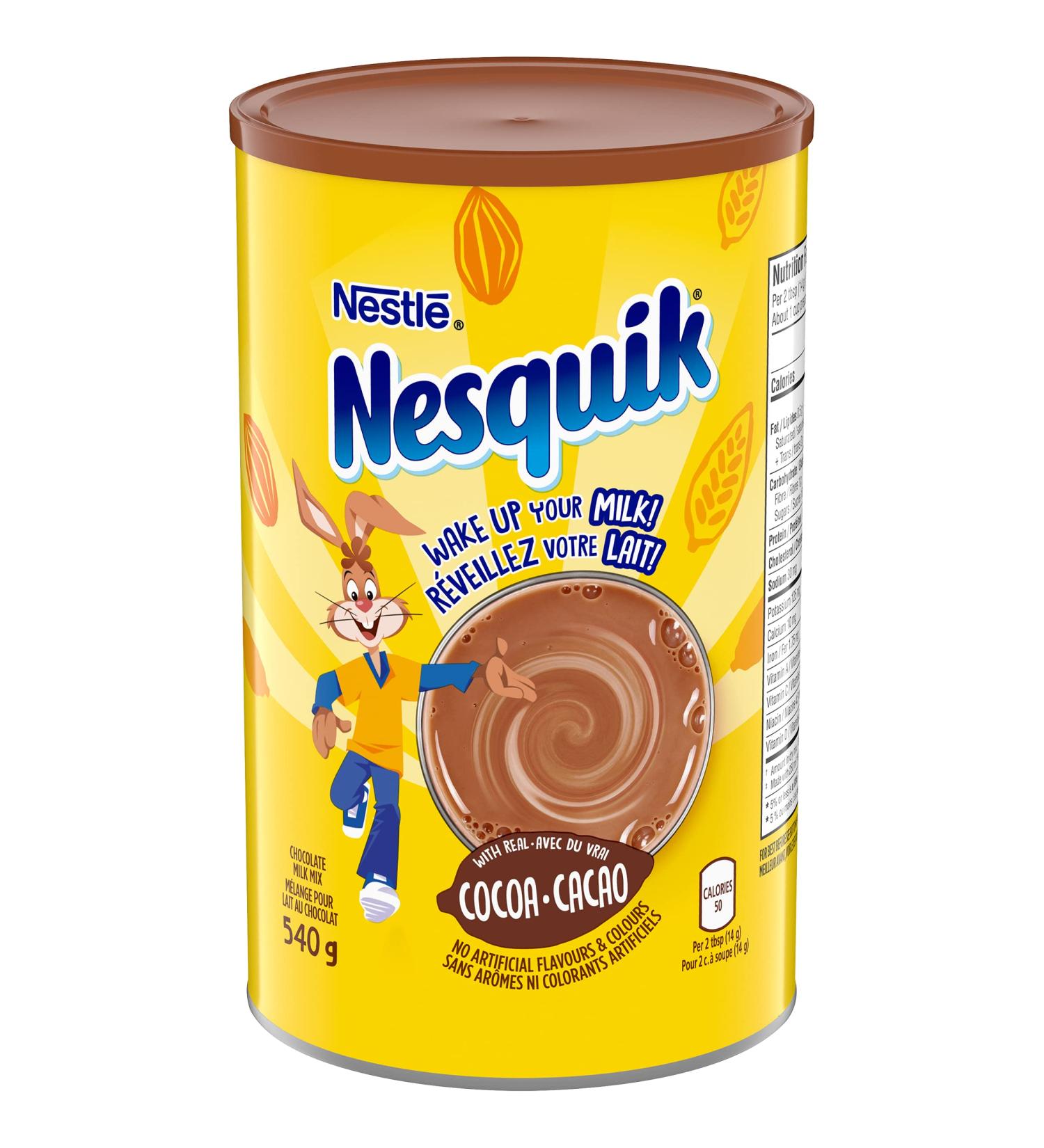 NESTL Nesquik Chocolate Powder 540 g Pack of 12 - Buy Online on SooperMarket.com