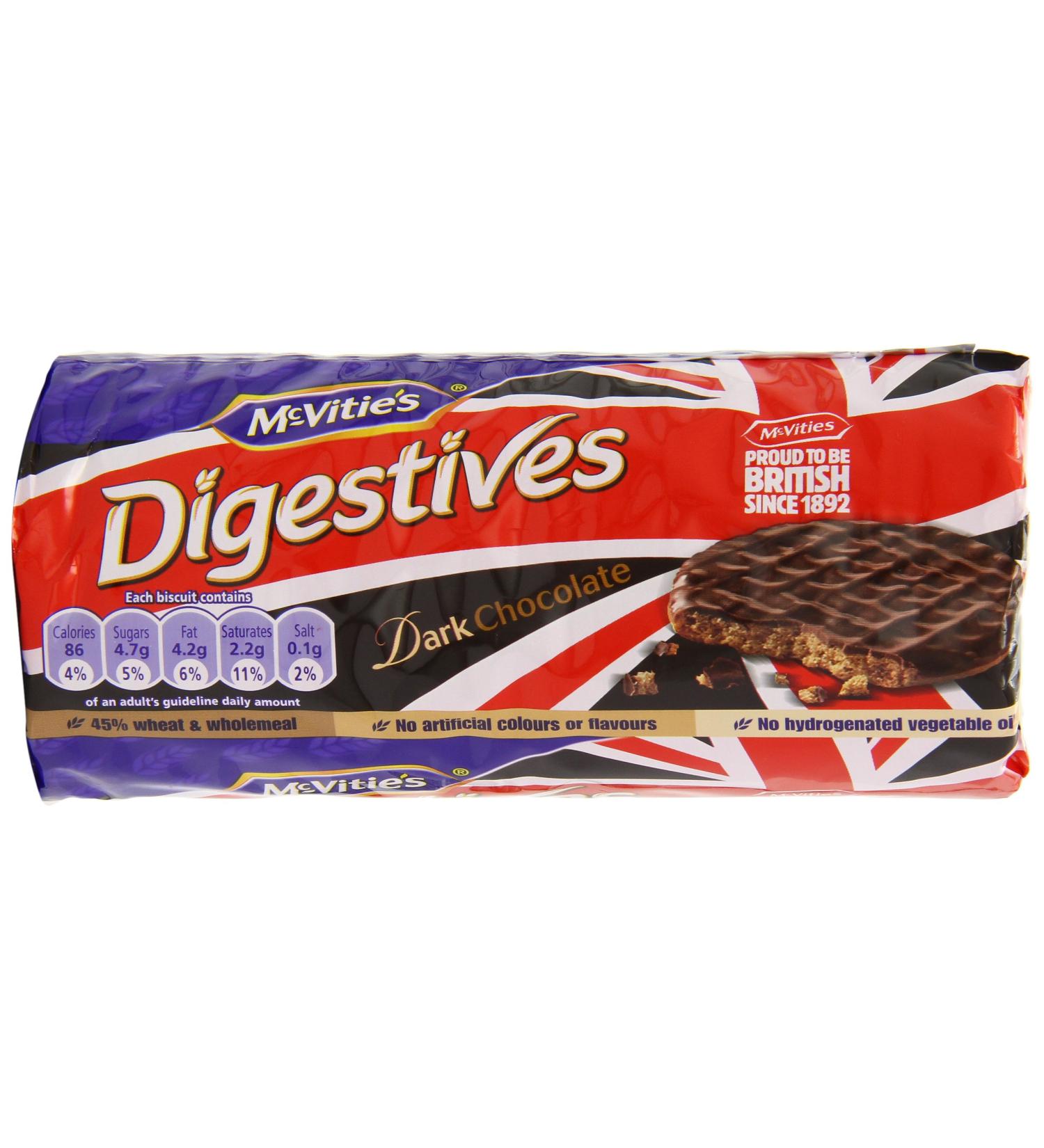 McVities Digestives Dark Chocolate 300g - Buy Online on SooperMarket.com