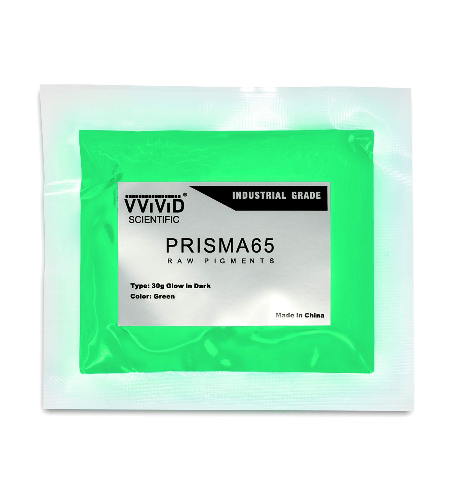 VViViD Green Glow In The Dark Fine Pigment Powder 30g/1oz Packet (2 Pack) - Buy Online on SooperMarket.com
