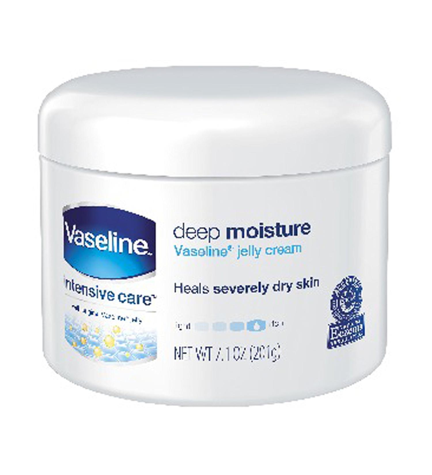 Vaseline Intensive Care Petroleum Jelly Deep Moisture 7.1 oz - Hydrating Skin Protectant - Buy Online on SooperMarket.com
