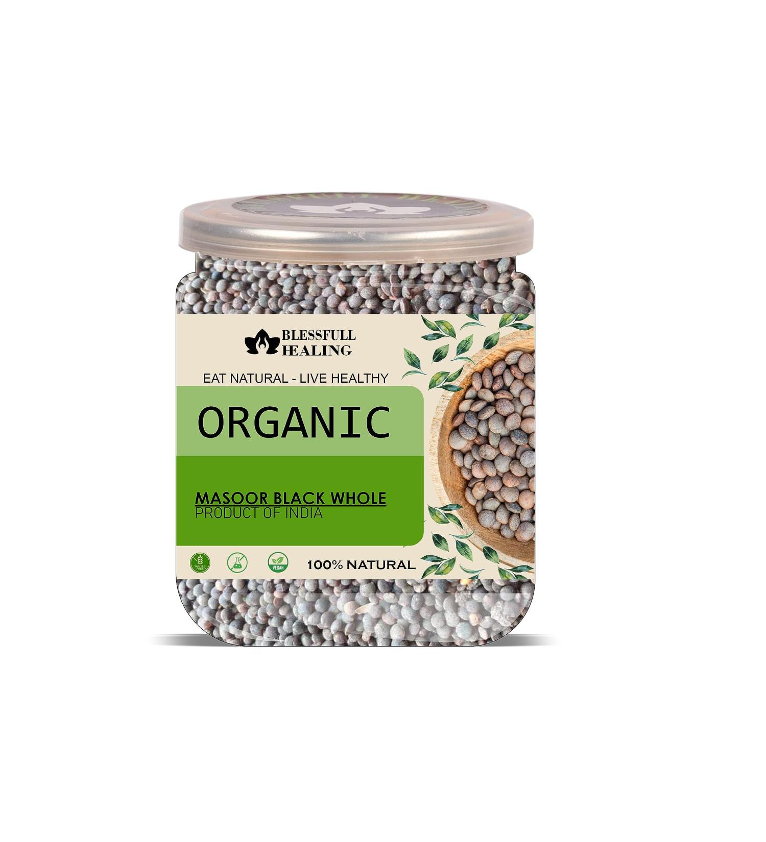 Blessfull Healing Organice MASOOR Black Whole 2 lb (907 Gram) - Buy Online on SooperMarket.com
