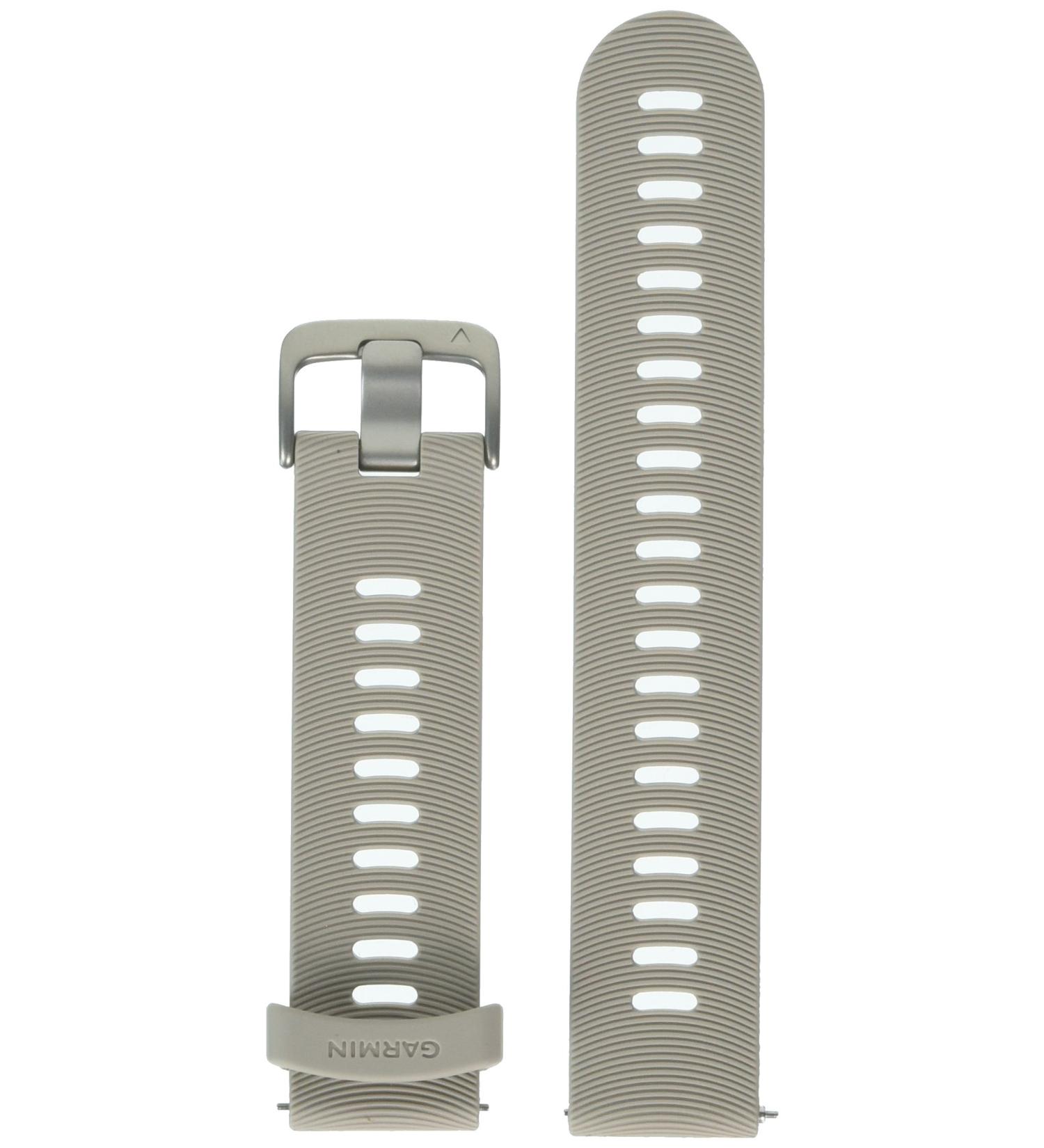 Garmin Quick Release Band Sandstone - Silicone One Size Fits Most with Silver Hardware - Buy Online on SooperMarket.com
