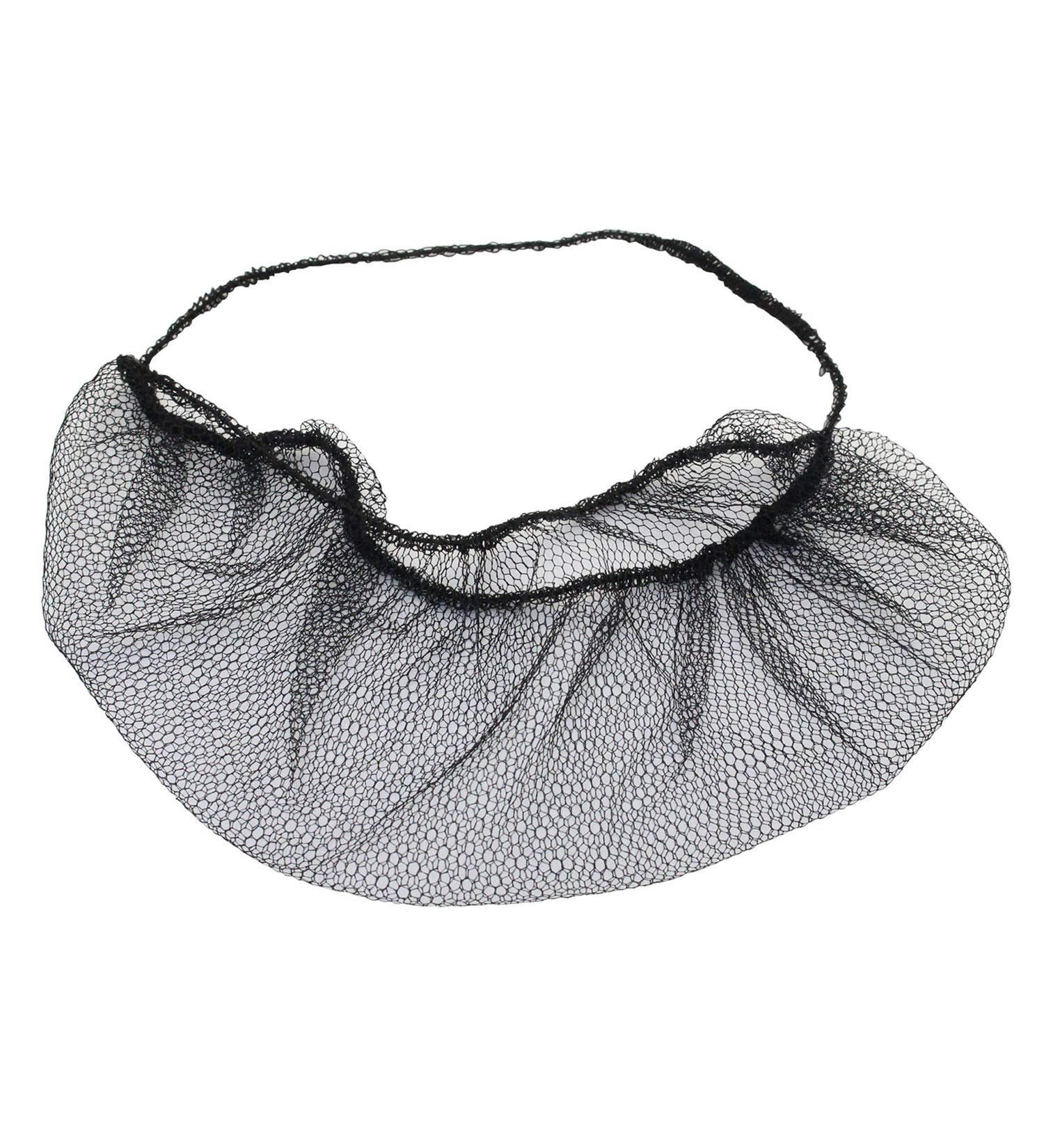 ELEGANTLIFE 300-Piece Disposable Nylon Beard Protector Nets | Latex-Free | Black Color - Buy Online on SooperMarket.com