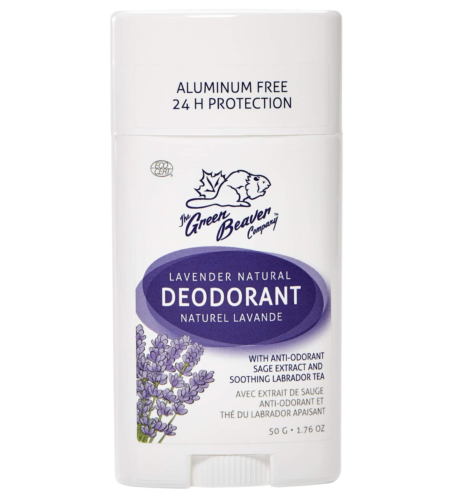 Green Beaver Lavender Deodorant Stick 50g - Natural Odor Protection - Buy Online on SooperMarket.com