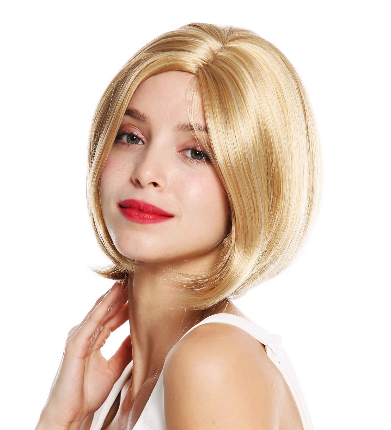 WIG ME UP GFW984-BS24B Bob Wig for Women - Middle Parting Blonde Straight Short Hair - International Shipping Available - Buy Online on SooperMarket.com