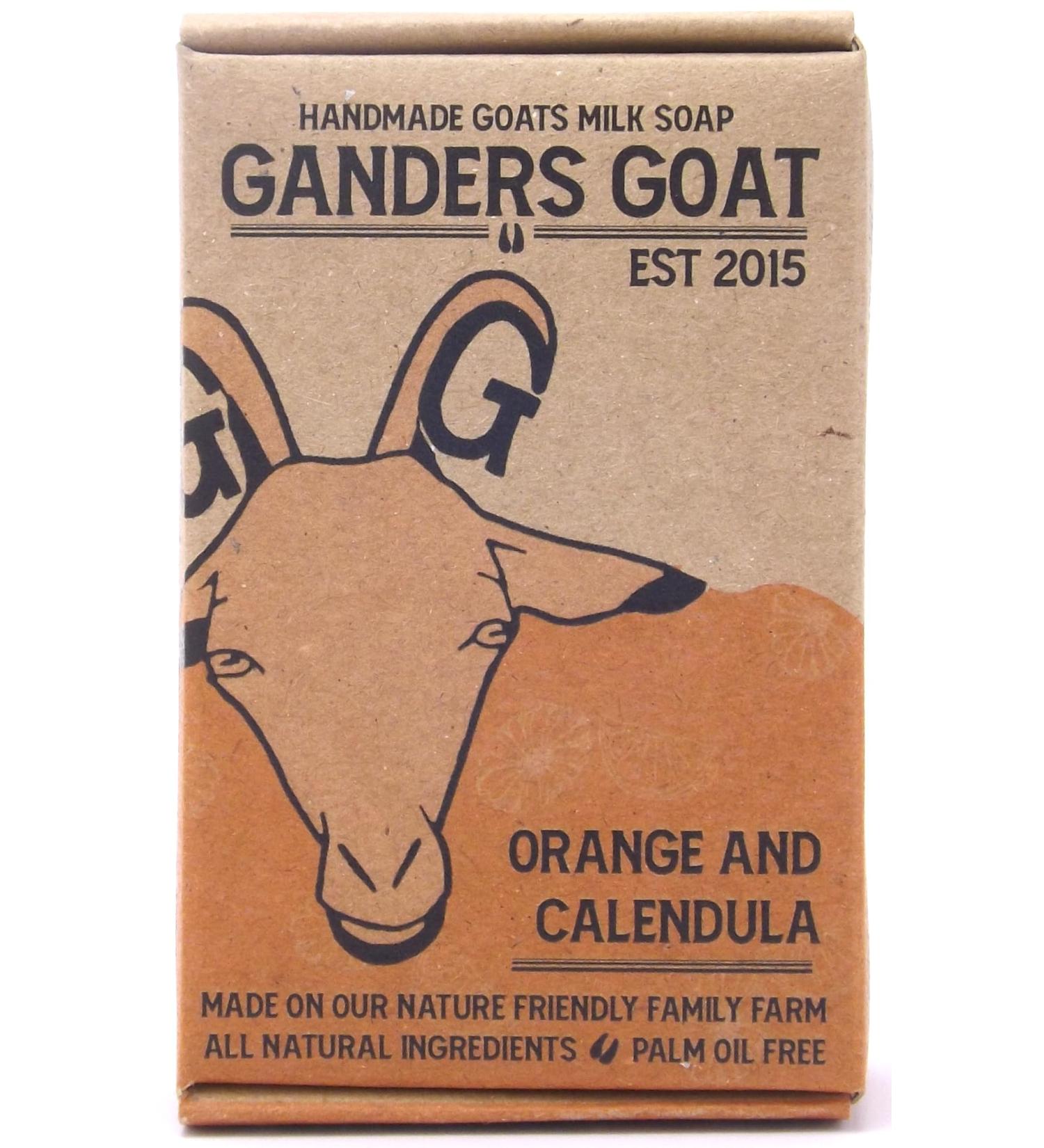 Sweet Orange and Calendula Scented Goat Milk Soap 100g - Buy Online on SooperMarket.com