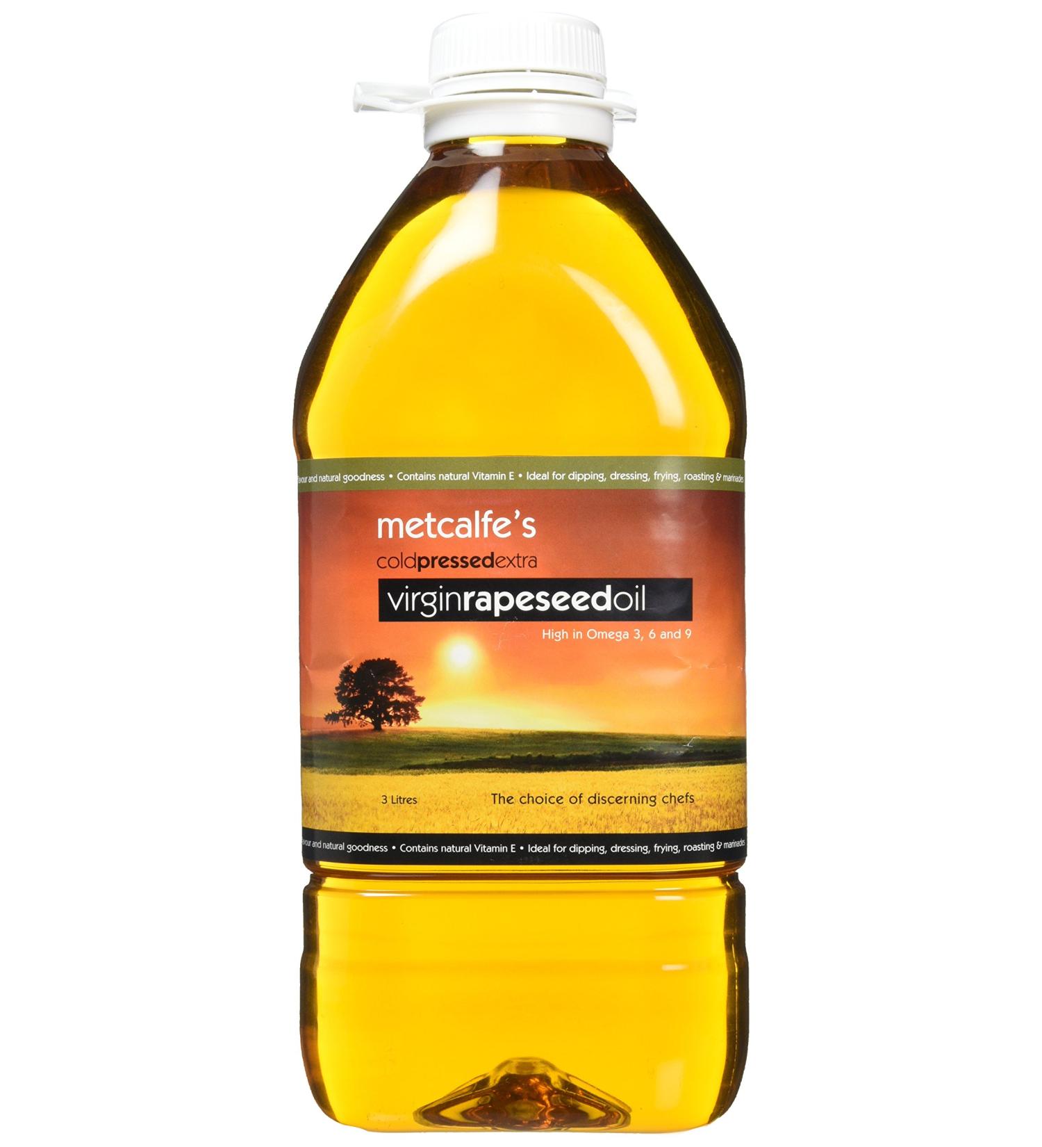 Oil of Aldborough Extra Virgin Cold Pressed Rapeseed Oil 3 Litre - Buy Online on SooperMarket.com