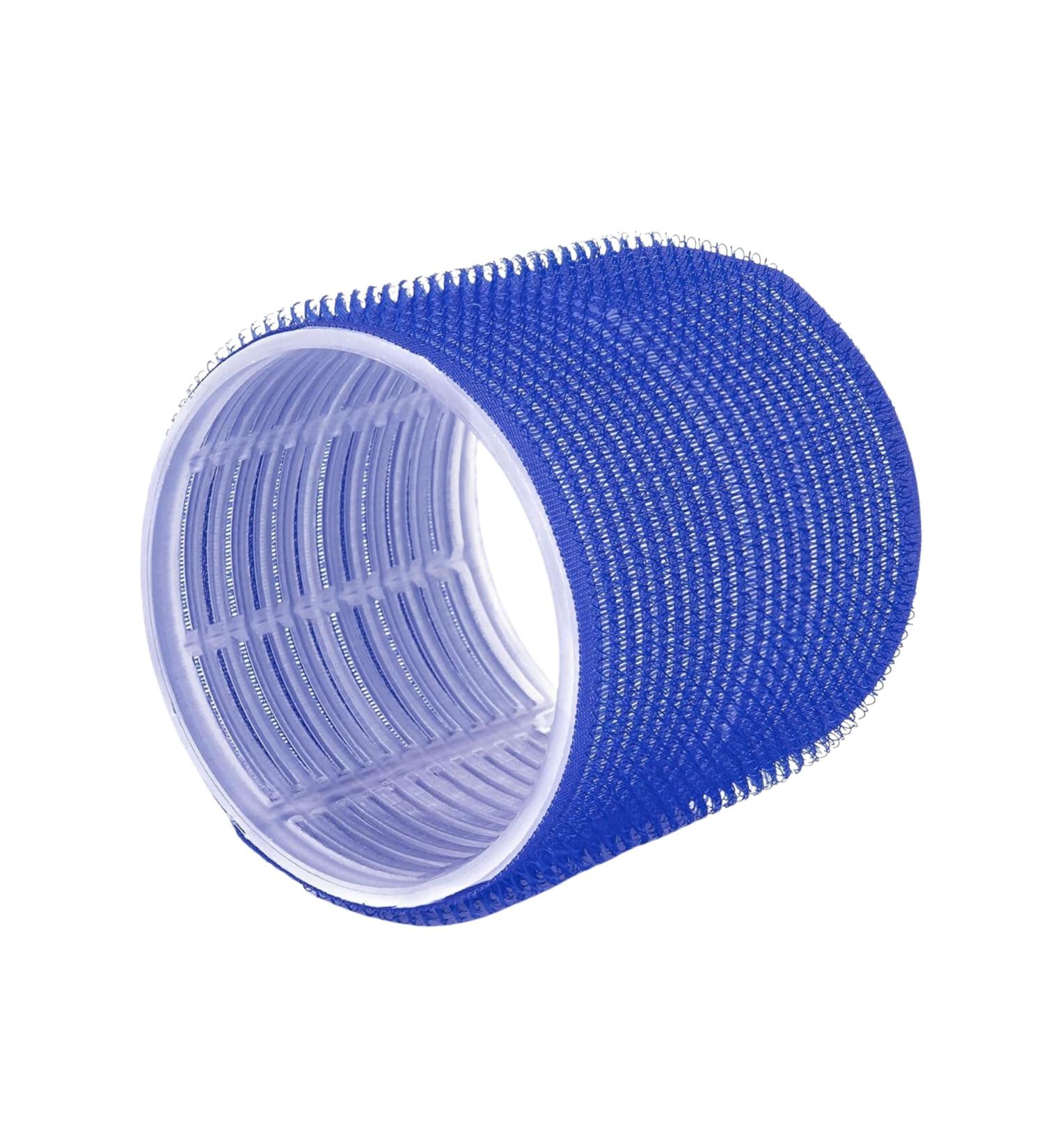 Ponik's Self-Adhering Hair Roller Curlers Set - 6 Jumbo 76mm Curling Winders for Perfect Curls - Blue - Buy Online on SooperMarket.com