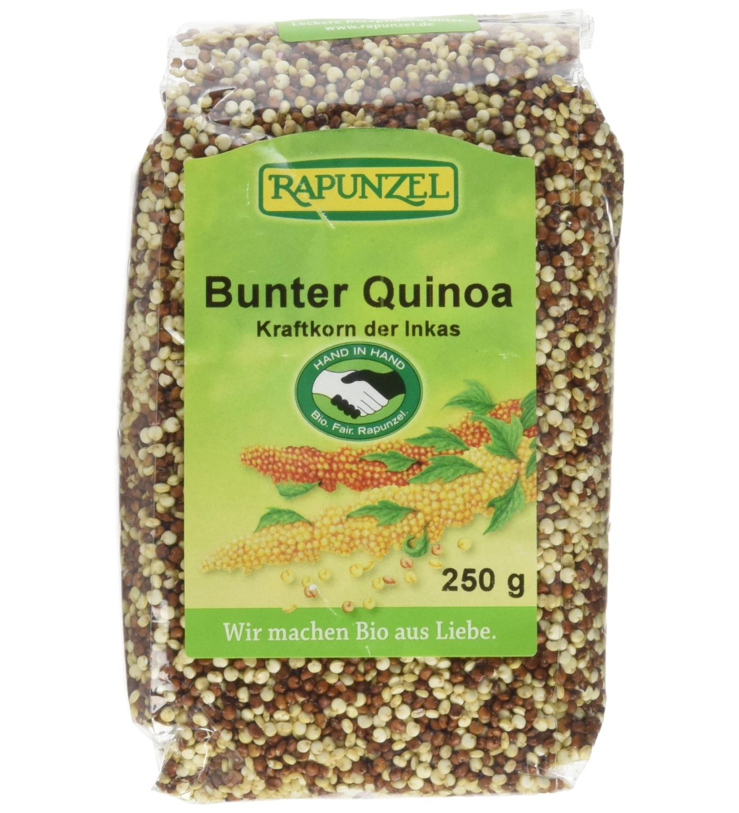 Buy Rapunzel Organic Colorful Quinoa 250g - Premium Superfood for Healthy Living | International Shipping - Buy Online on SooperMarket.com